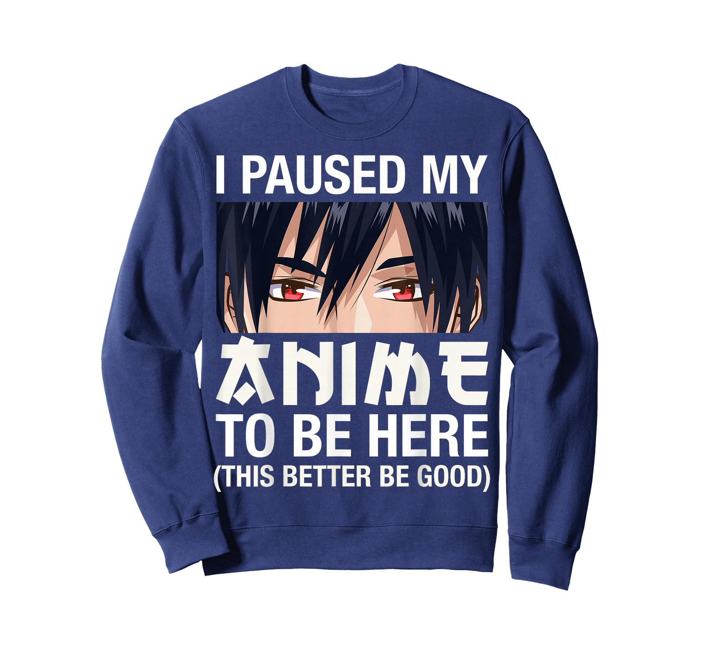I Paused My Anime To Be Here Japan Kawaii Manga Anime Gifts T-Shirt