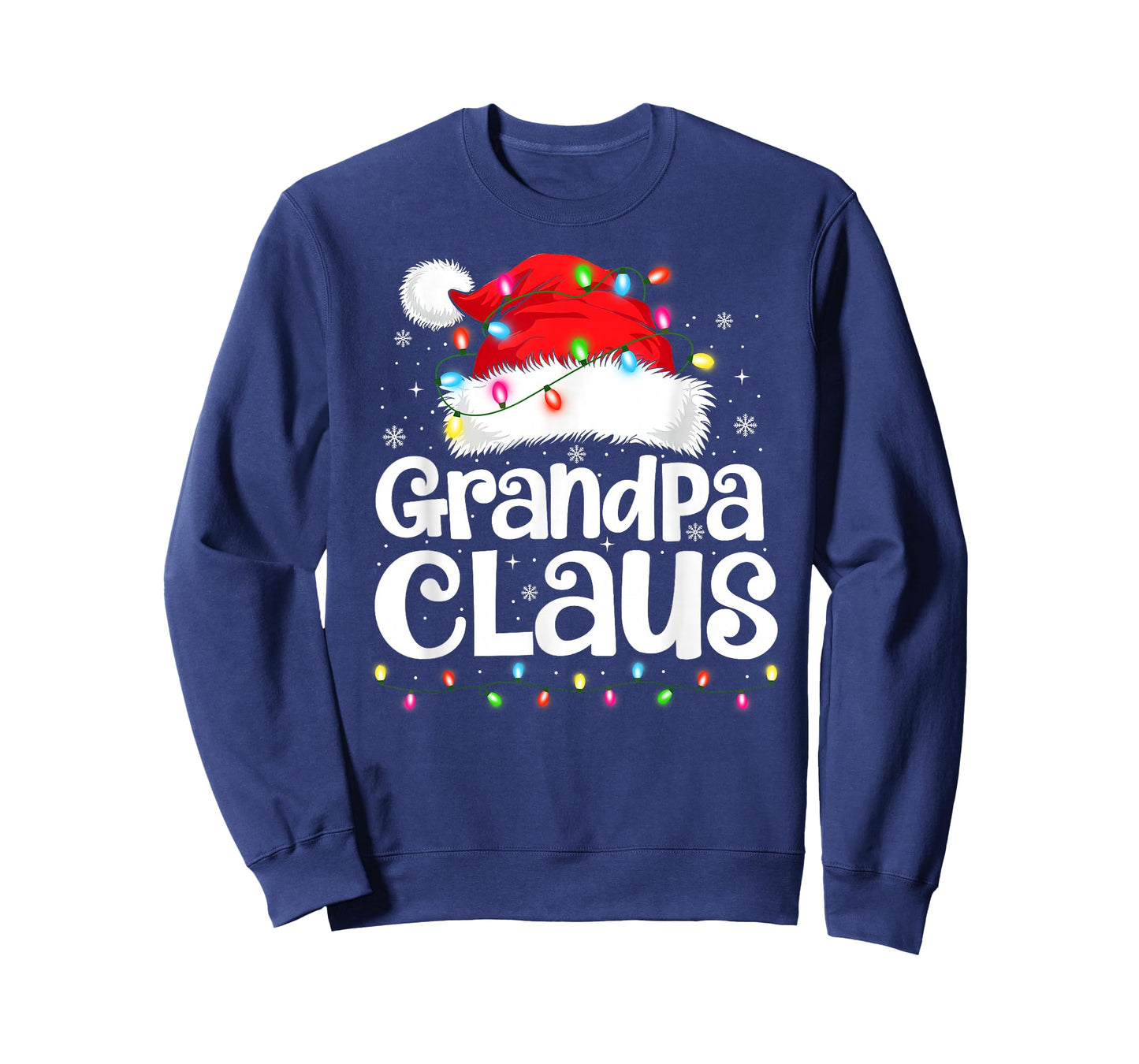 Grandpa Claus Matching Family Christmas Funny Xmas Pajamas T-Shirt