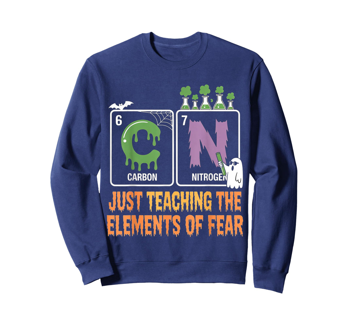 67 Meme Science Chemistry Humor Periodic Table Halloween T-Shirt