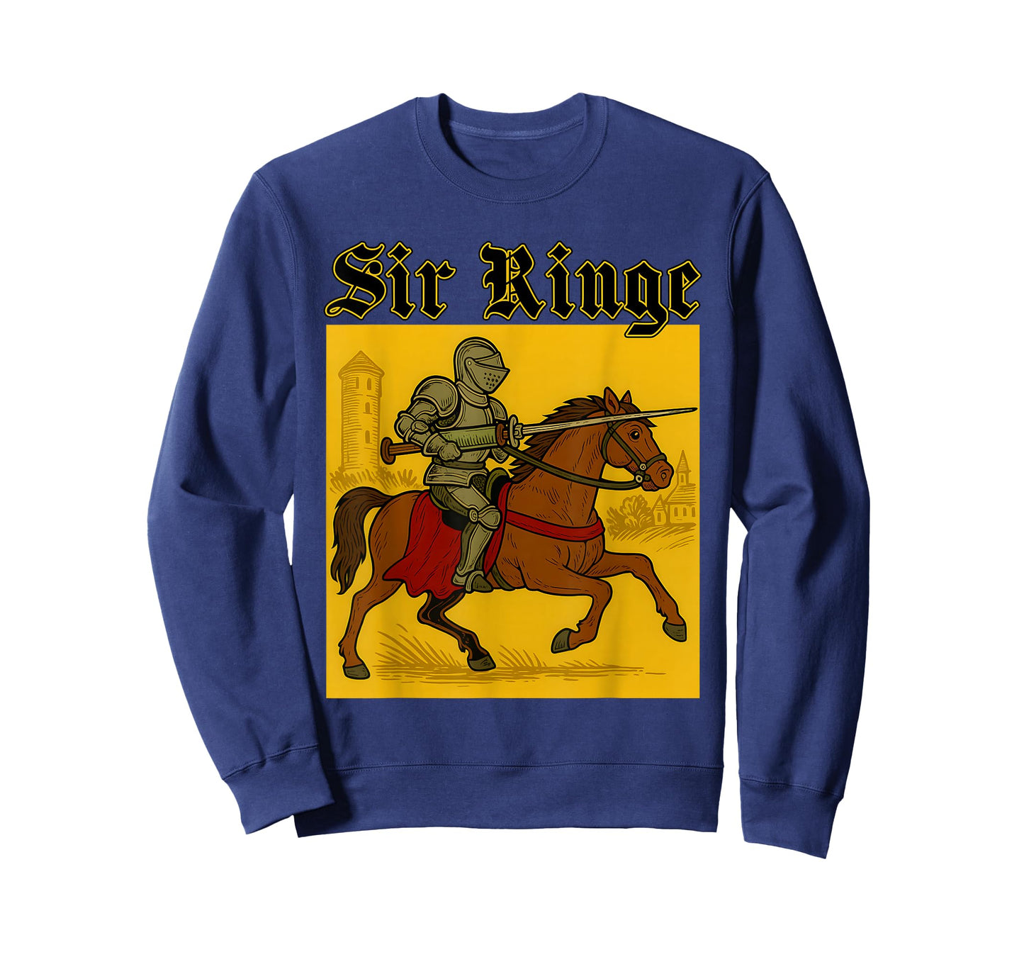 Sir Ringe Knight Vintage Pun T-Shirt