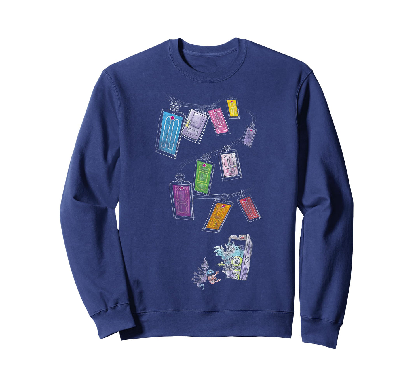 Disney Pixar Monsters Inc. Door Sketch T-Shirt