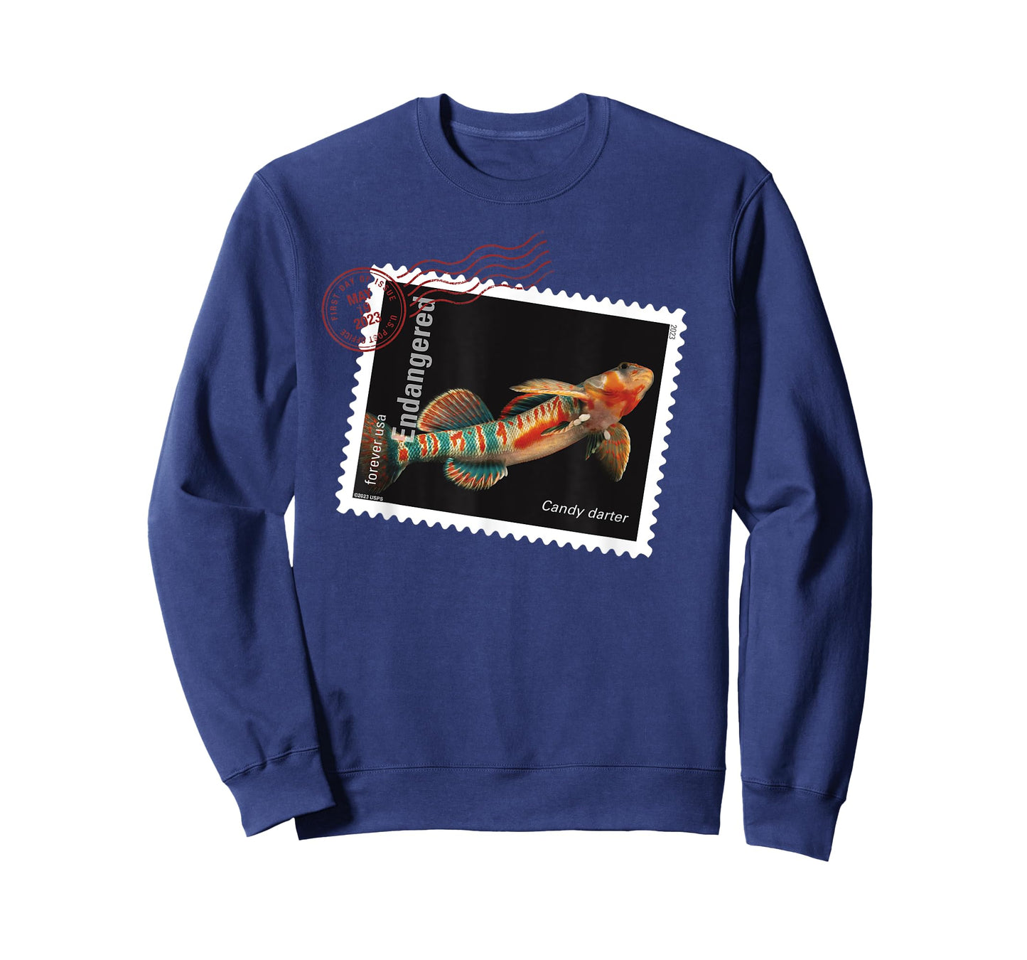 USPS Endangered Species Candy Darter Postmark T-Shirt