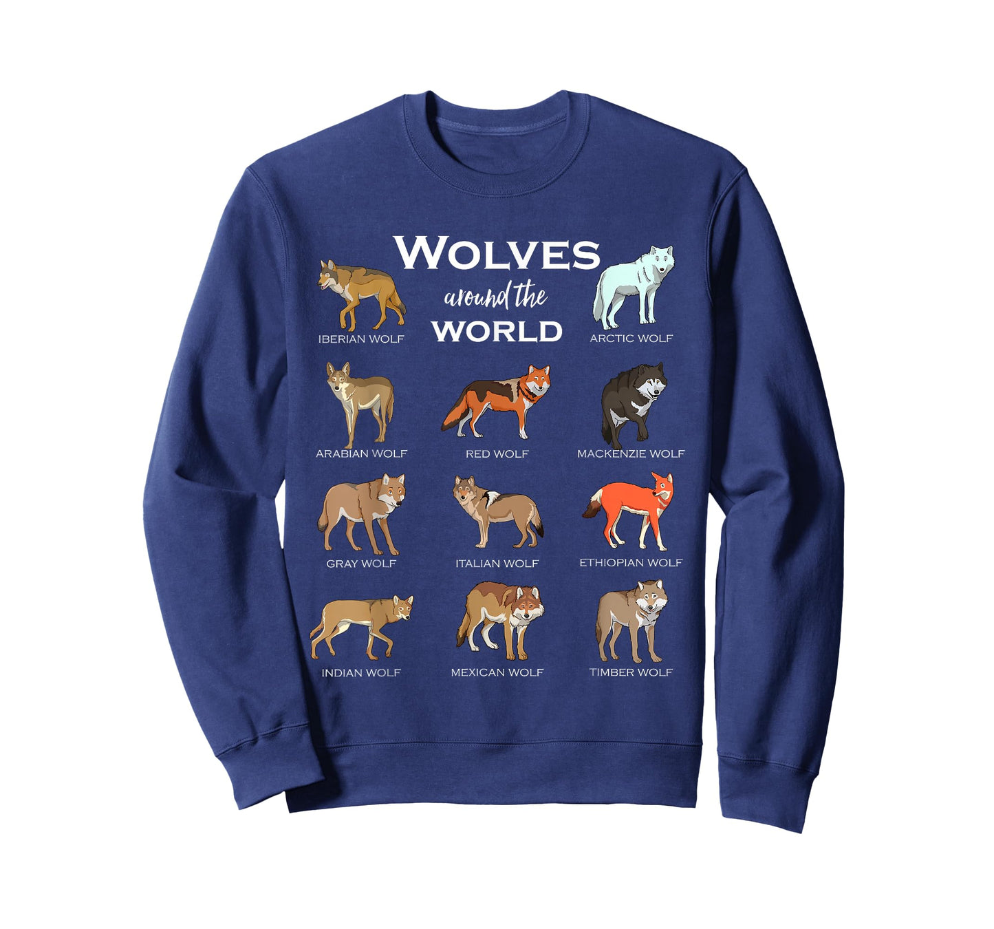 Wolves of the World T-Shirt