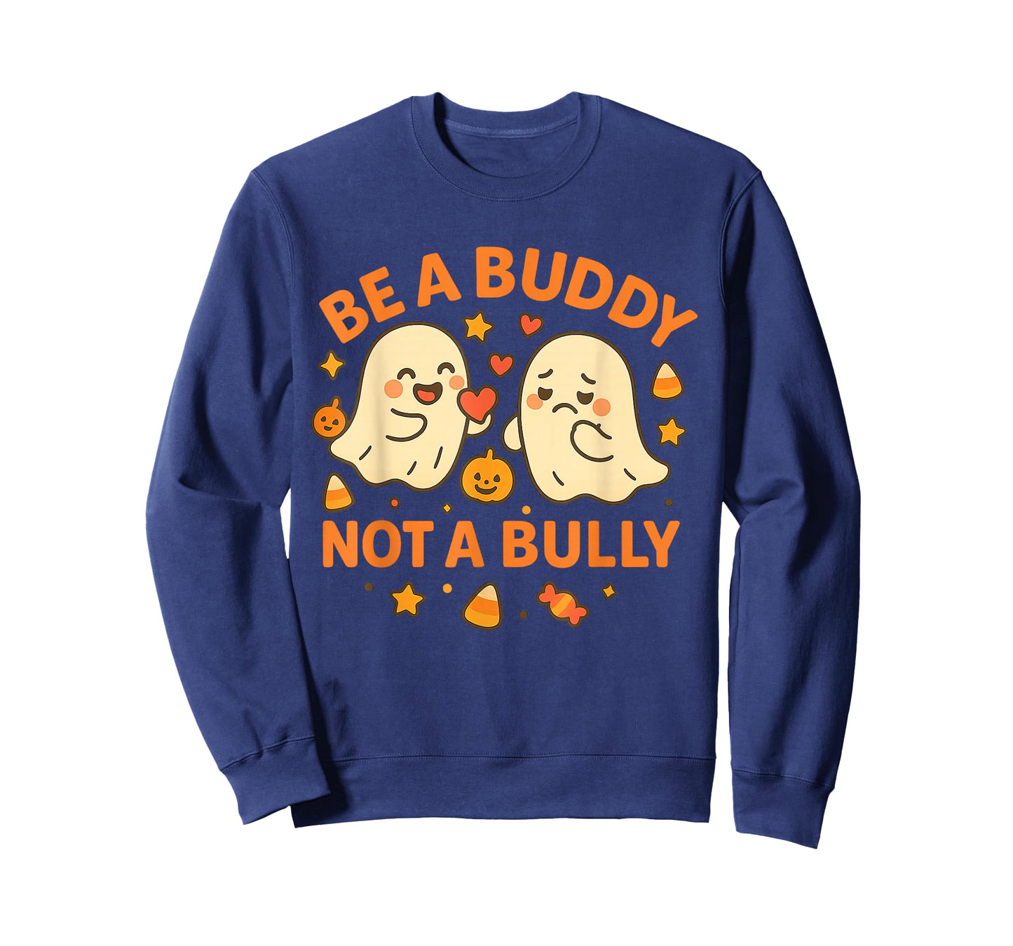 Be A Buddy Not A Bully Ghosts Anti Bullying Unity Day Kids T-Shirt