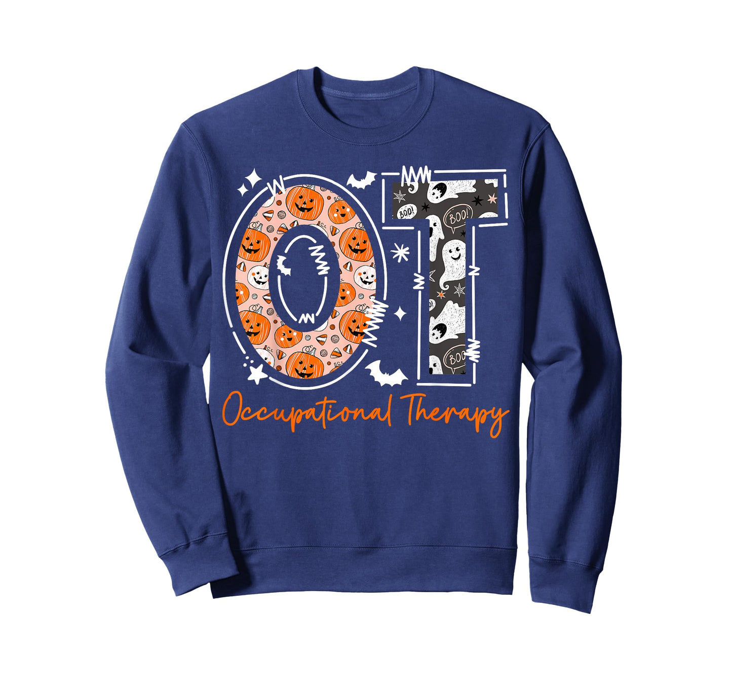 Spooky Occupational Therapy Therapist Halloween Funny OTA OT T-Shirt