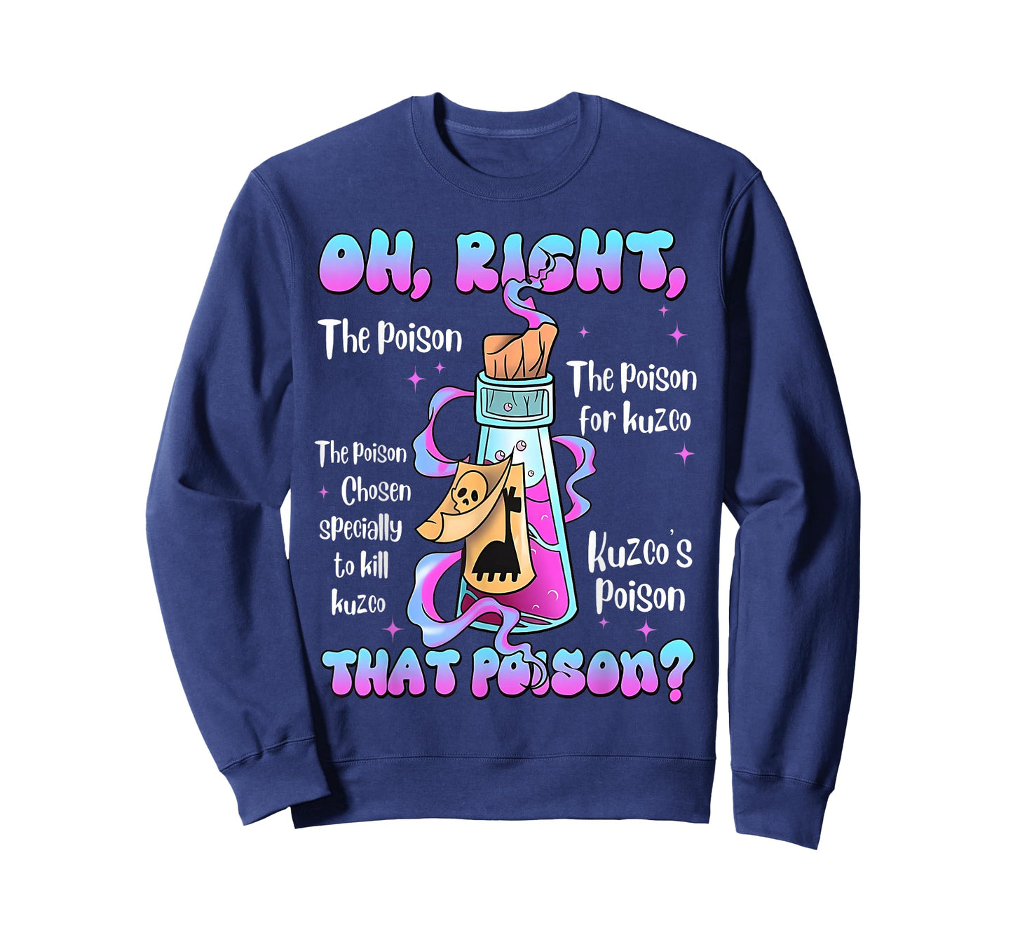 Vintage Oh Right That Poison Llama Halloween T-Shirt