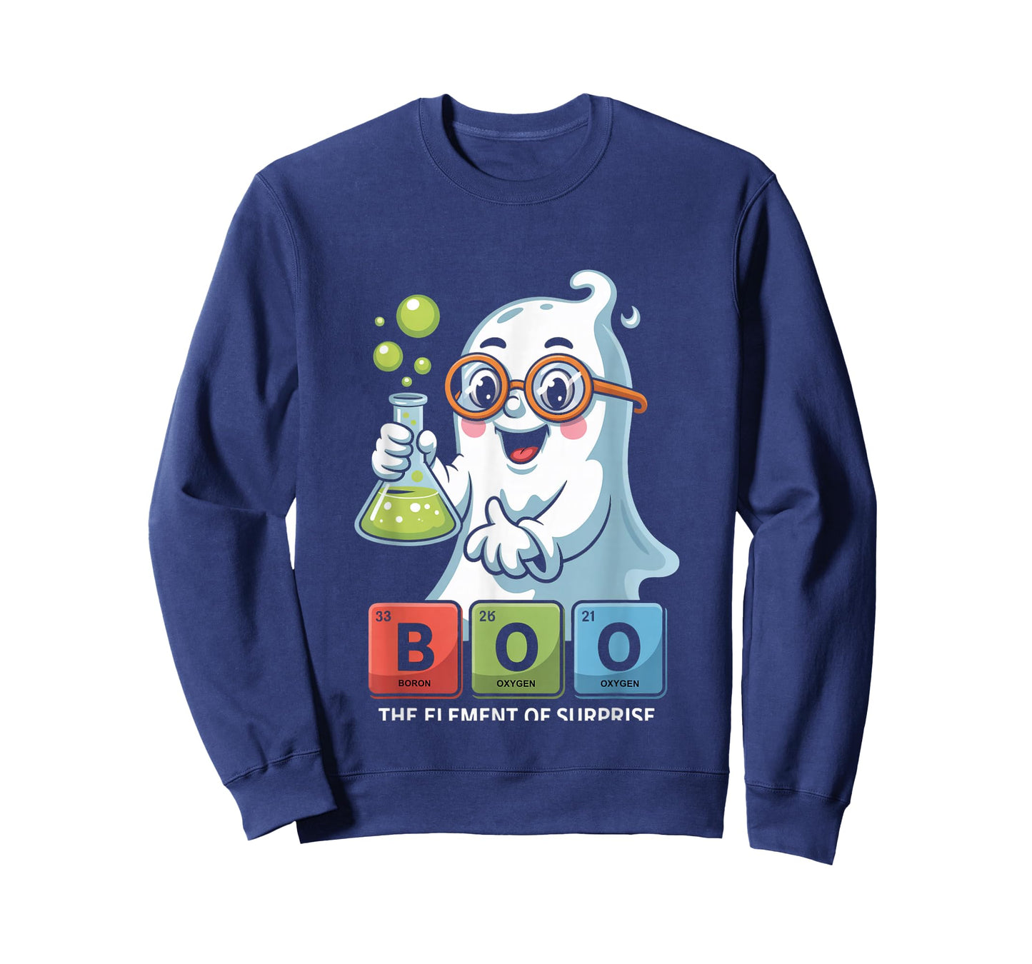 The Element of Surprise Boo Science Ghost Chemistry Kids T-Shirt