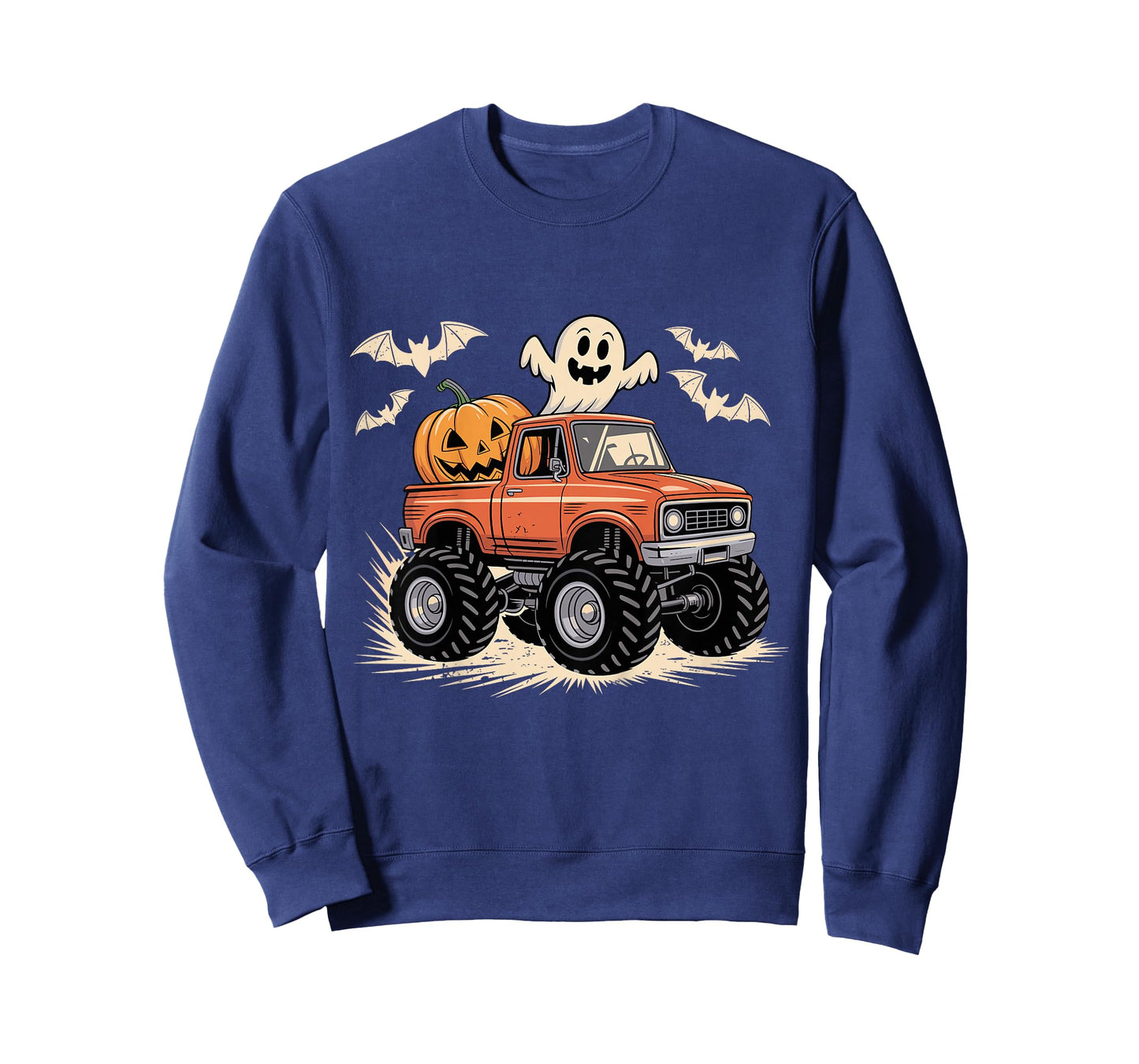 Kids Monster Truck Halloween Costume for Boys Kids T-Shirt