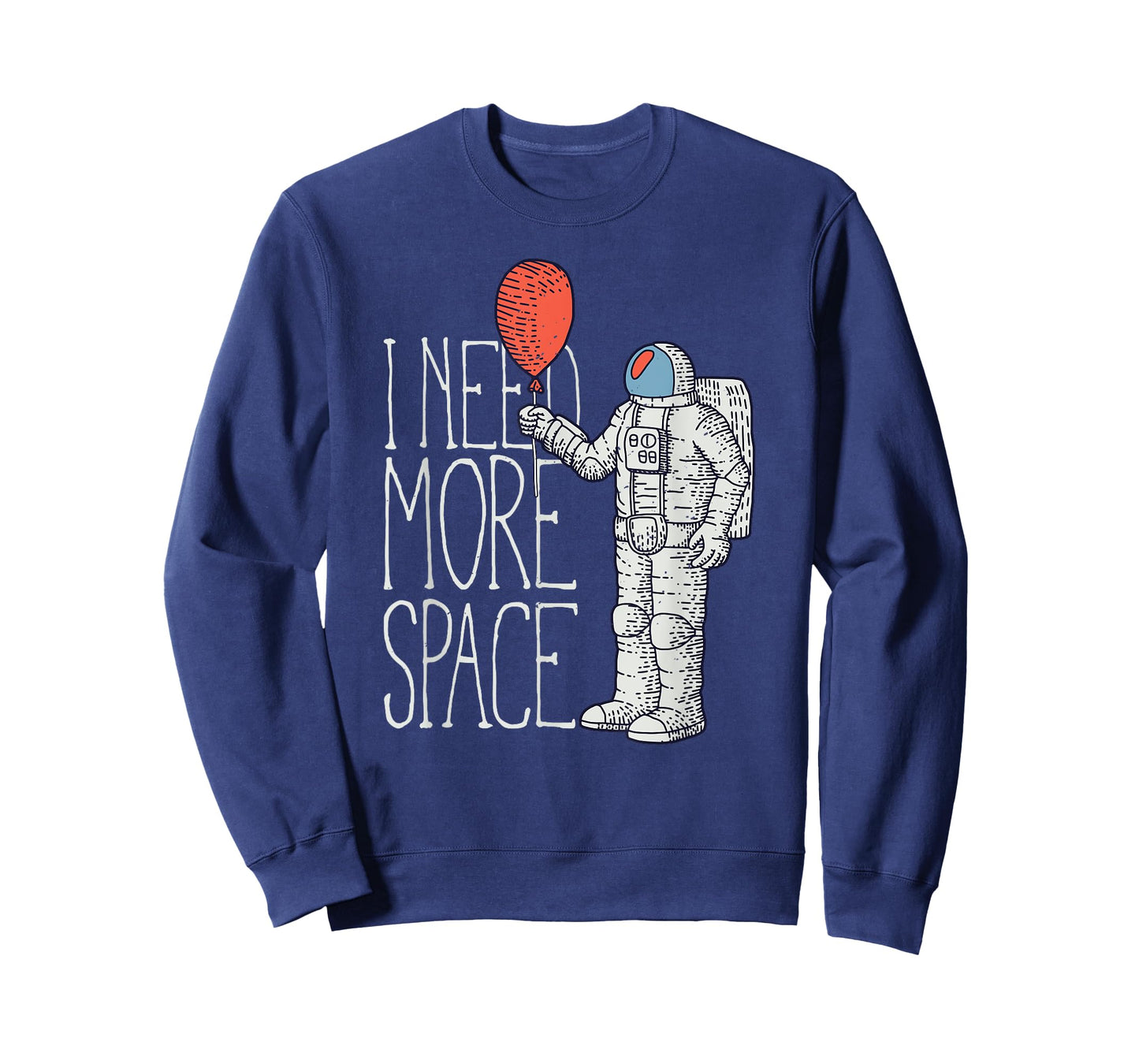 I Need More Space Shirt with Rocket Astronaut T-Shirt