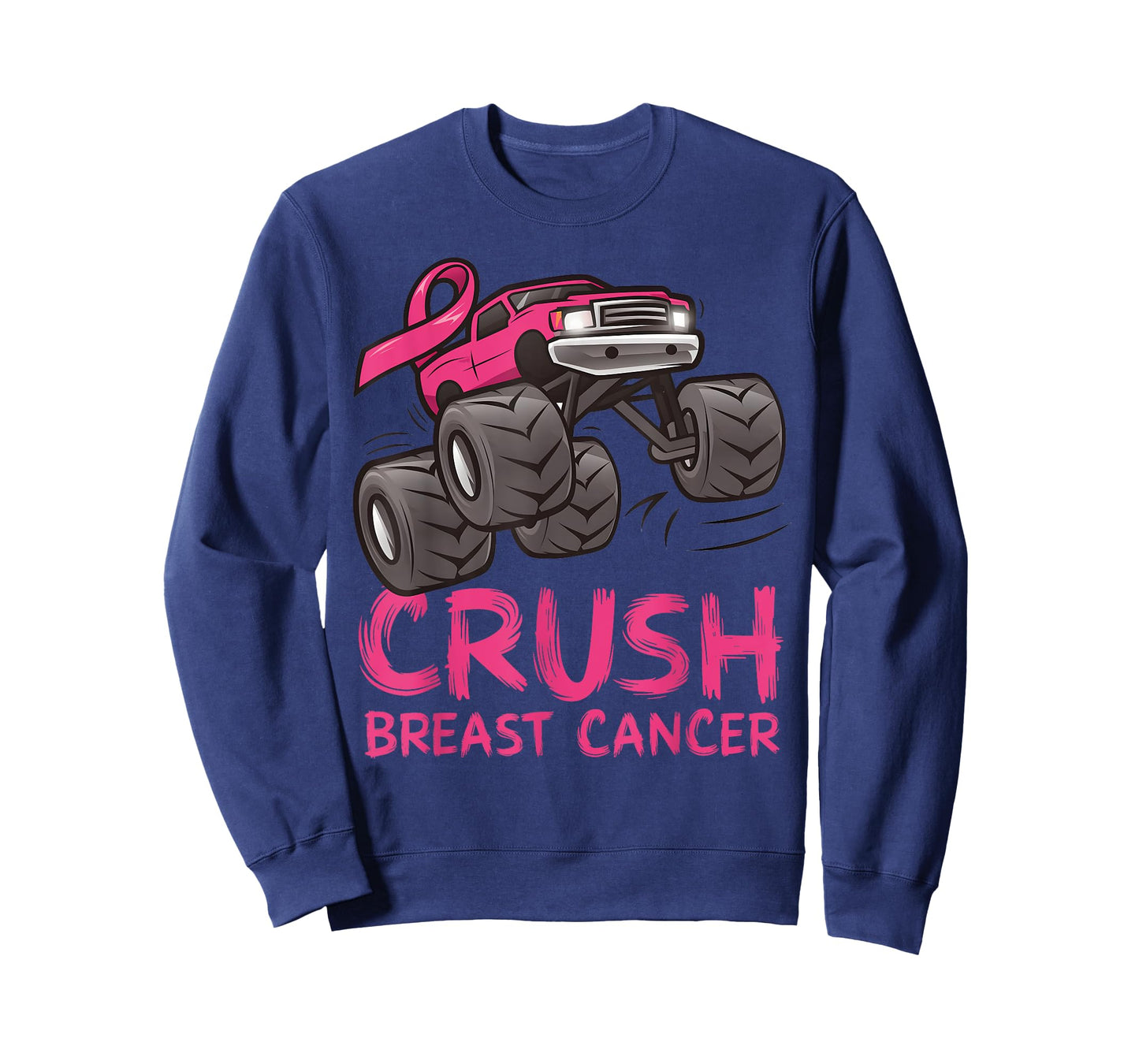 Crush Breast Cancer Pink Ribbon Awareness For Kids T-Shirt