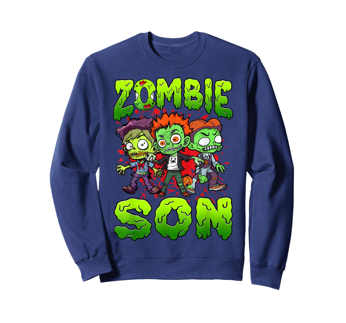 Zombie Son Halloween Costume Family Matching T-Shirt