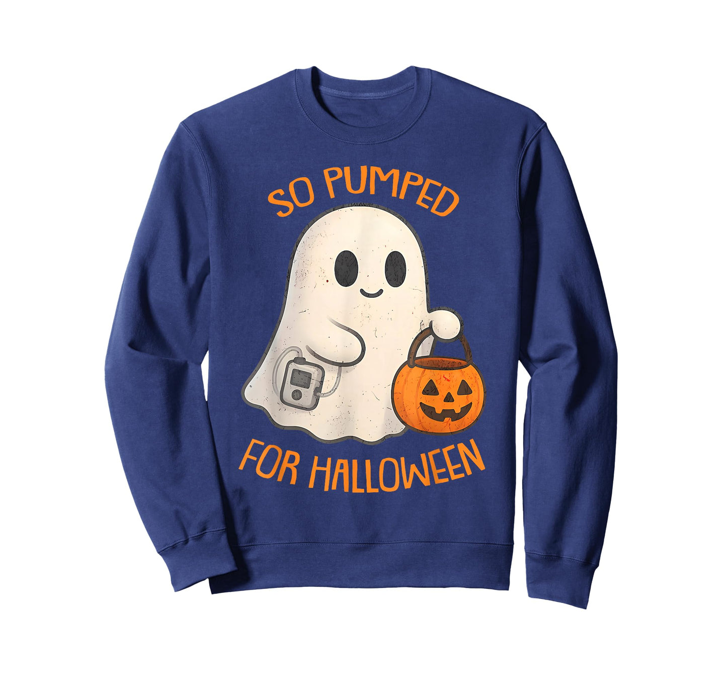 So Pumped for Halloween Cute Boo Ghost Diabetes Awareness T-Shirt