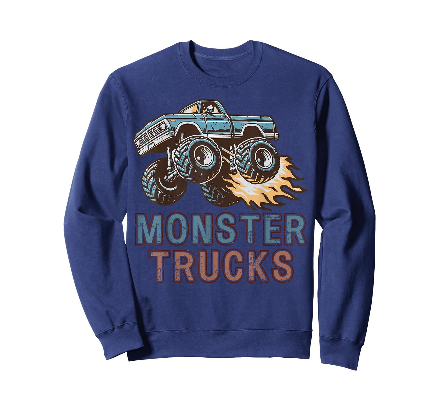 Vintage Monster Truck Party Show Racing Boy's Men's Women's T-Shirt
