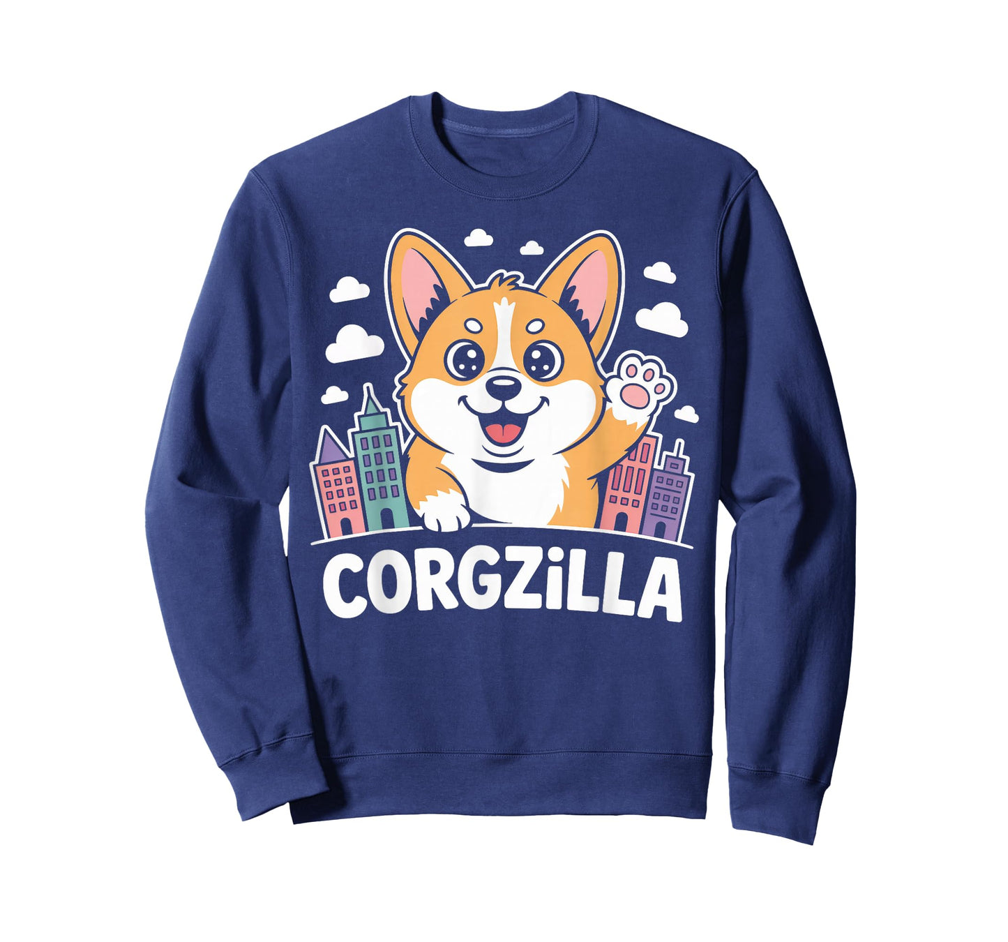 CORGZILLA Corgi Monster Humor for Dog Lovers T-Shirt