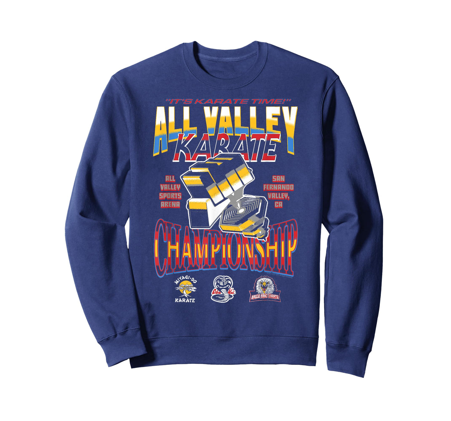 Cobra Kai All Valley Karate Championship Vintage TV Show T-Shirt