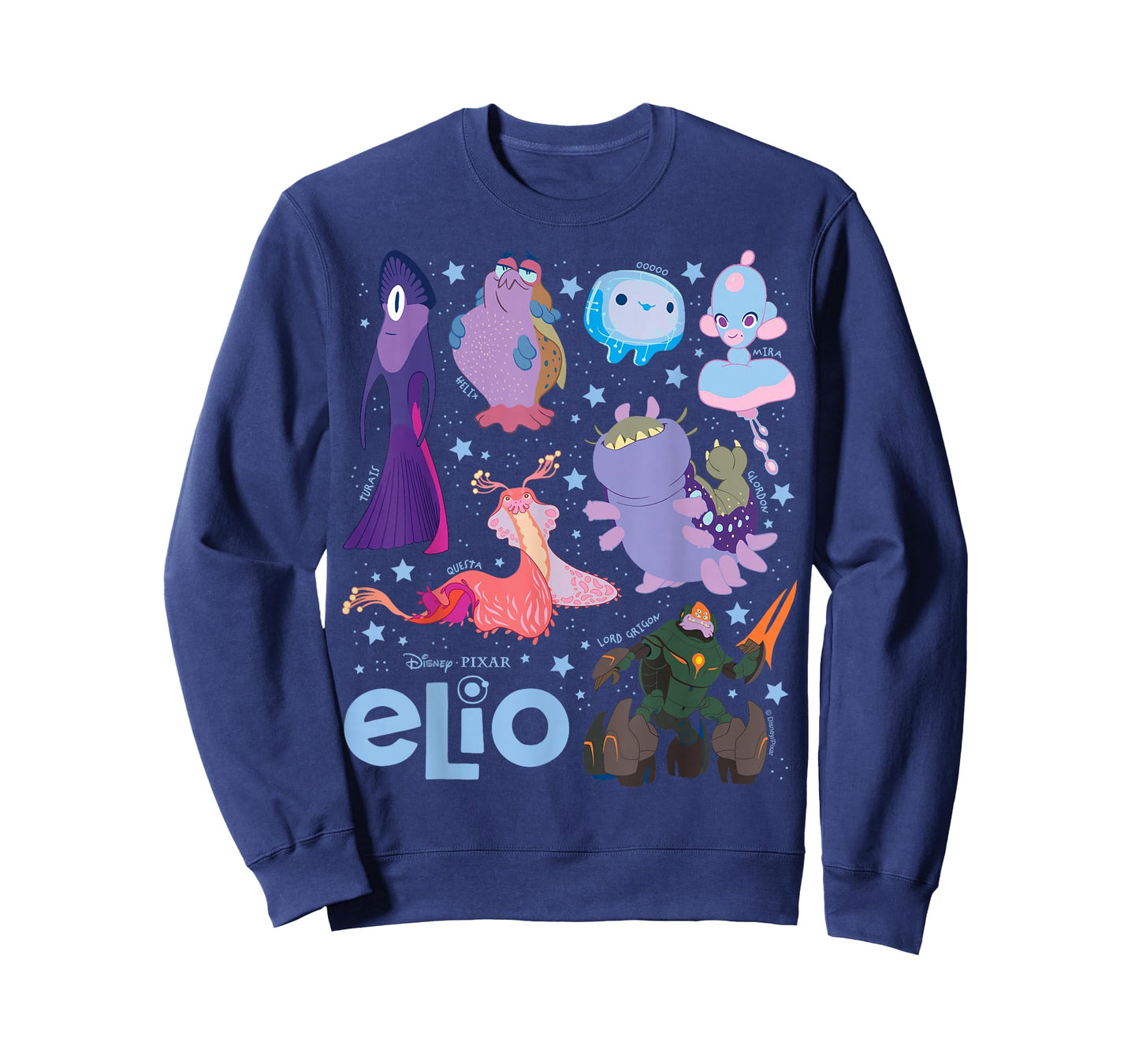 Elio Alien Cosmic Design T-Shirt