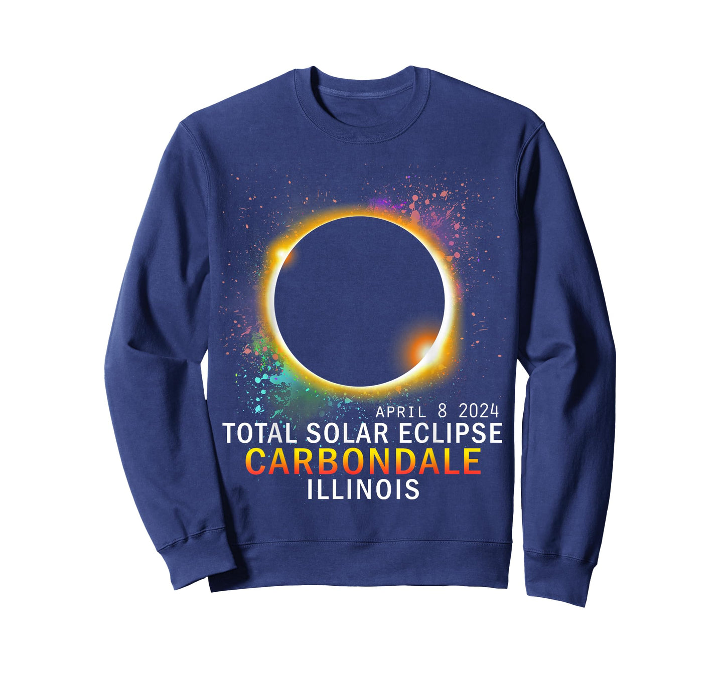 Carbondale Illinois Total Solar Eclipse April 8 2024 T-Shirt