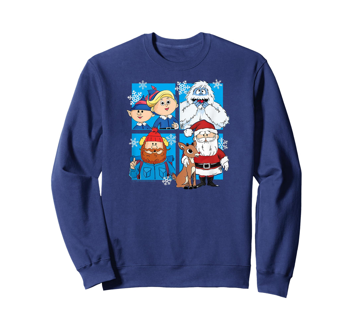 Rudolph The Red Nosed Reindeer - Santa Yukon Elves Snow Yeti T-Shirt