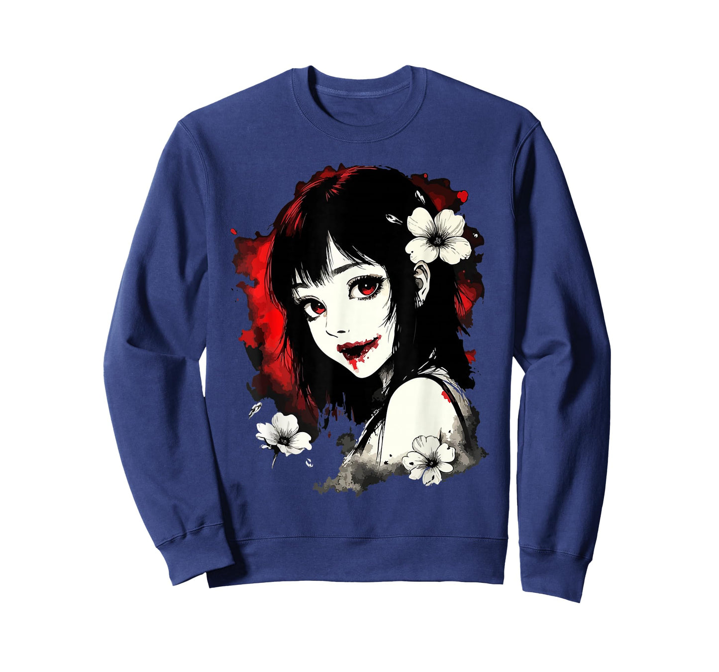 Dark Indie Gothic Horror Anime Girl Alt Japanese Indie Demon T-Shirt