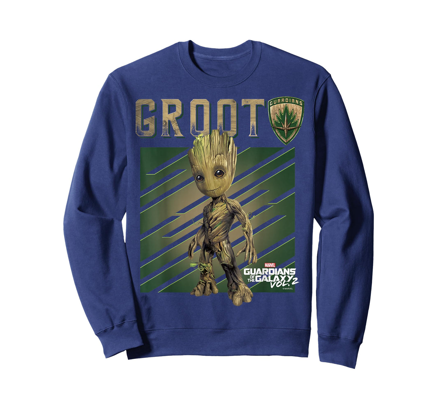 Marvel Guardians of The Galaxy Vol 2 Baby Groot Shield T-Shirt