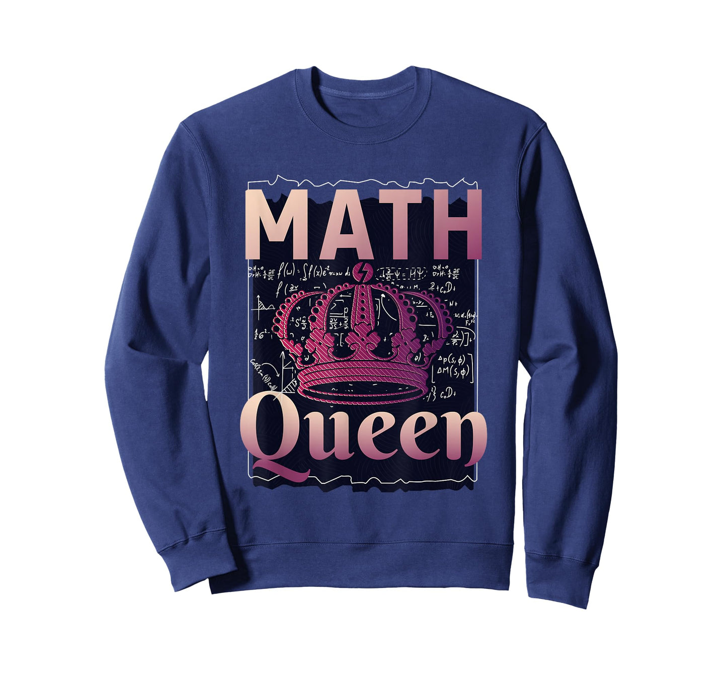 Math Queen School University Algebra Funny Mathematics T-Shirt