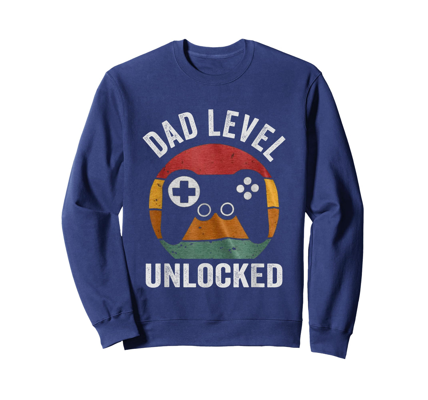 Funny New Dad Dad Level Unlocked day Gaming T-Shirt