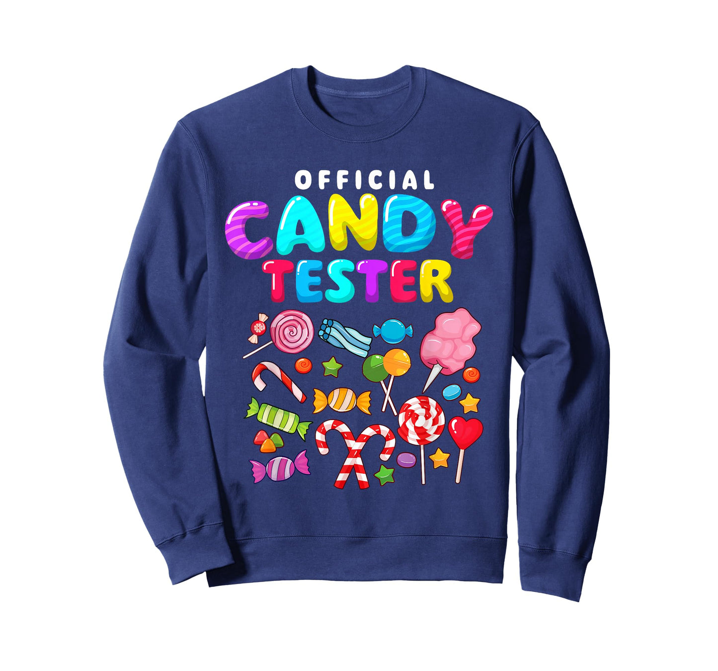 Official Candy Tester - Lollipop Candy Lovers Sweets T-Shirt