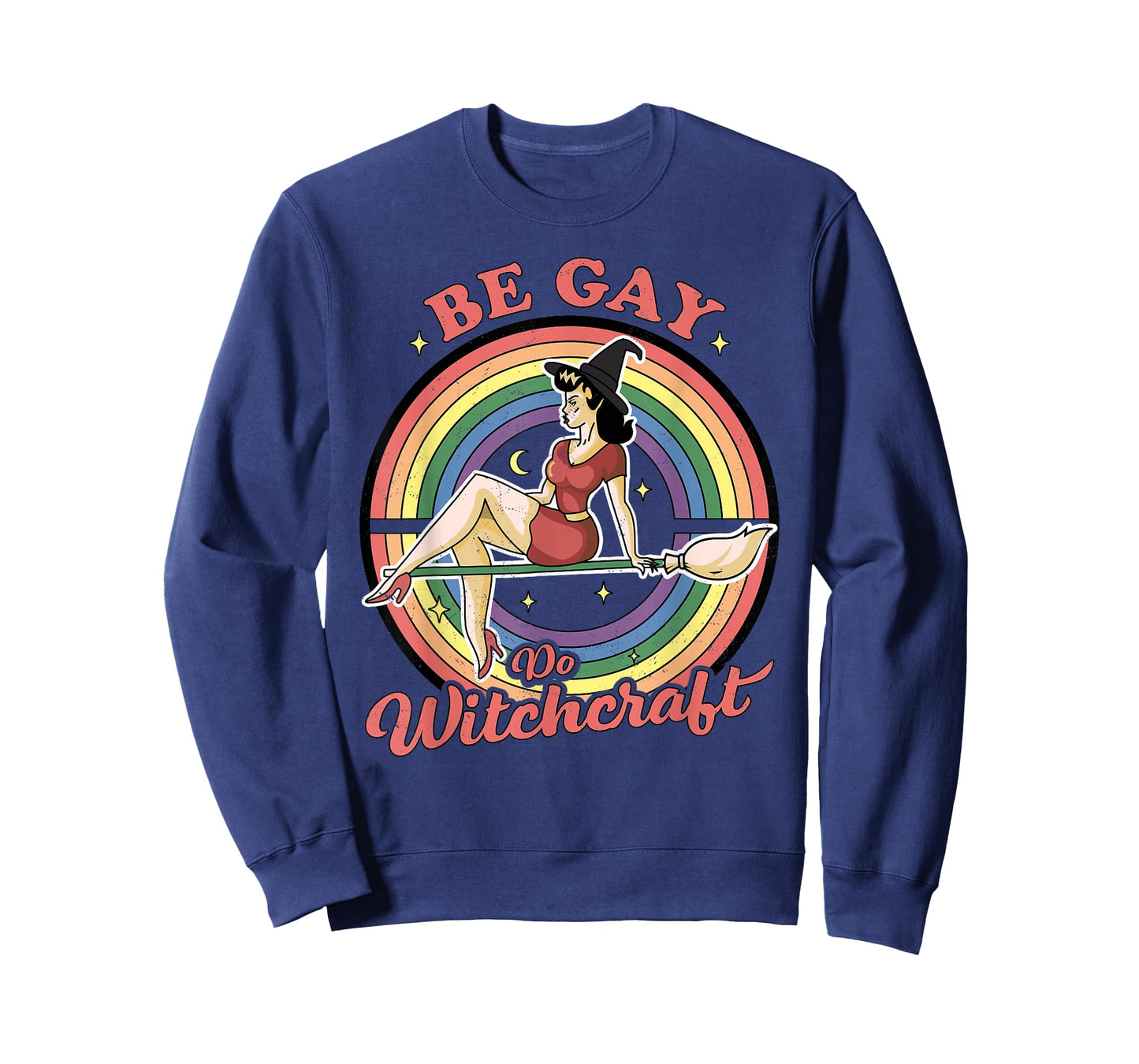 Be Gay Do Witchcraft Gay Lesbian Pagan Pride Witch Halloween T-Shirt