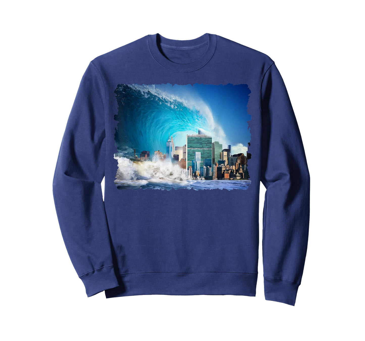 Tsunami Apocalypse New York Cool T-Shirt Gift