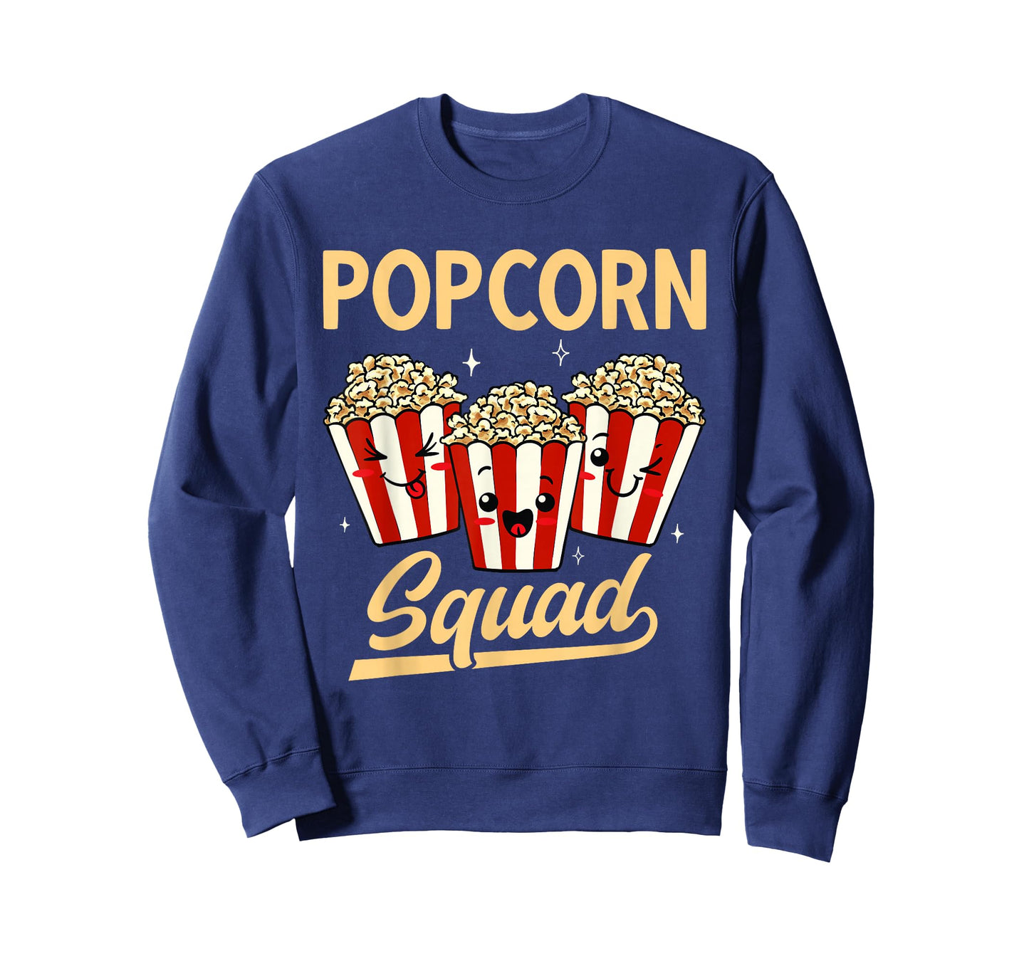 Popcorn Squad Movie Night Snack Popcorn T-Shirt