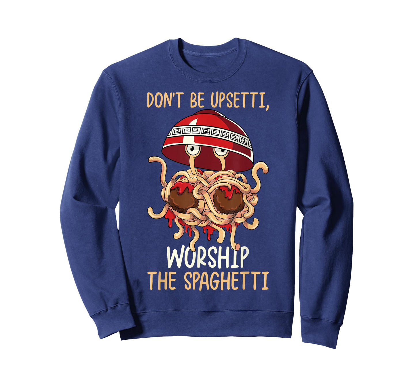 Flying Spaghetti Monster FSM Worship The Spaghetti T-Shirt