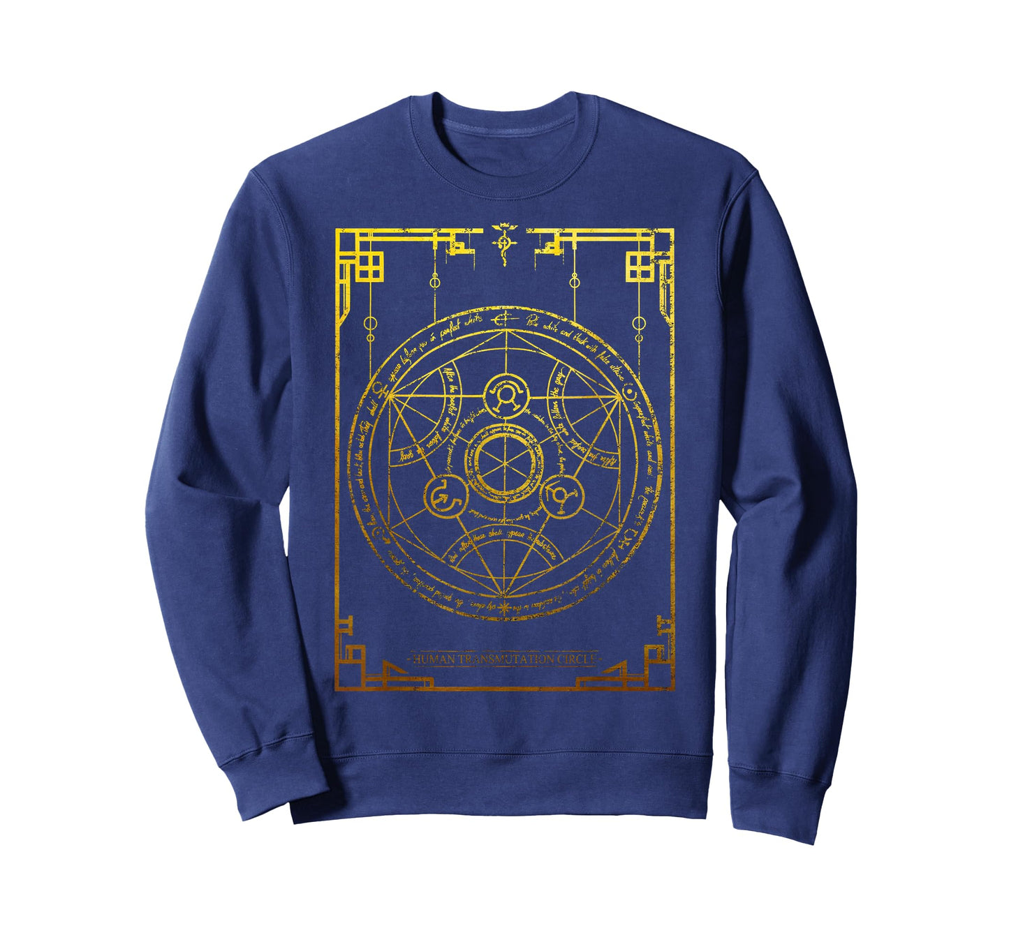 mystical symbols Human Transmutation Circle T-Shirt
