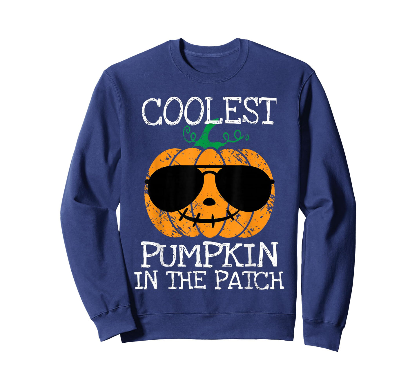 Kids Coolest Pumpkin In The Patch Halloween Boys Girls Teens T-Shirt