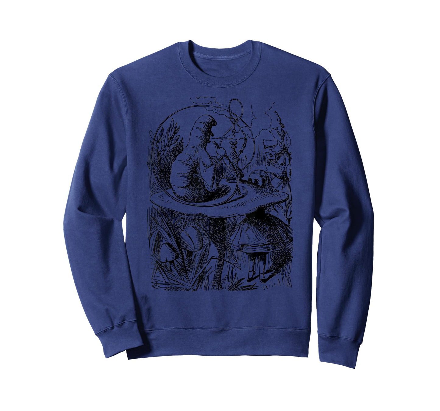 Big Texas Alice in Wonderland Smoking Caterpillar T-Shirt T-Shirt