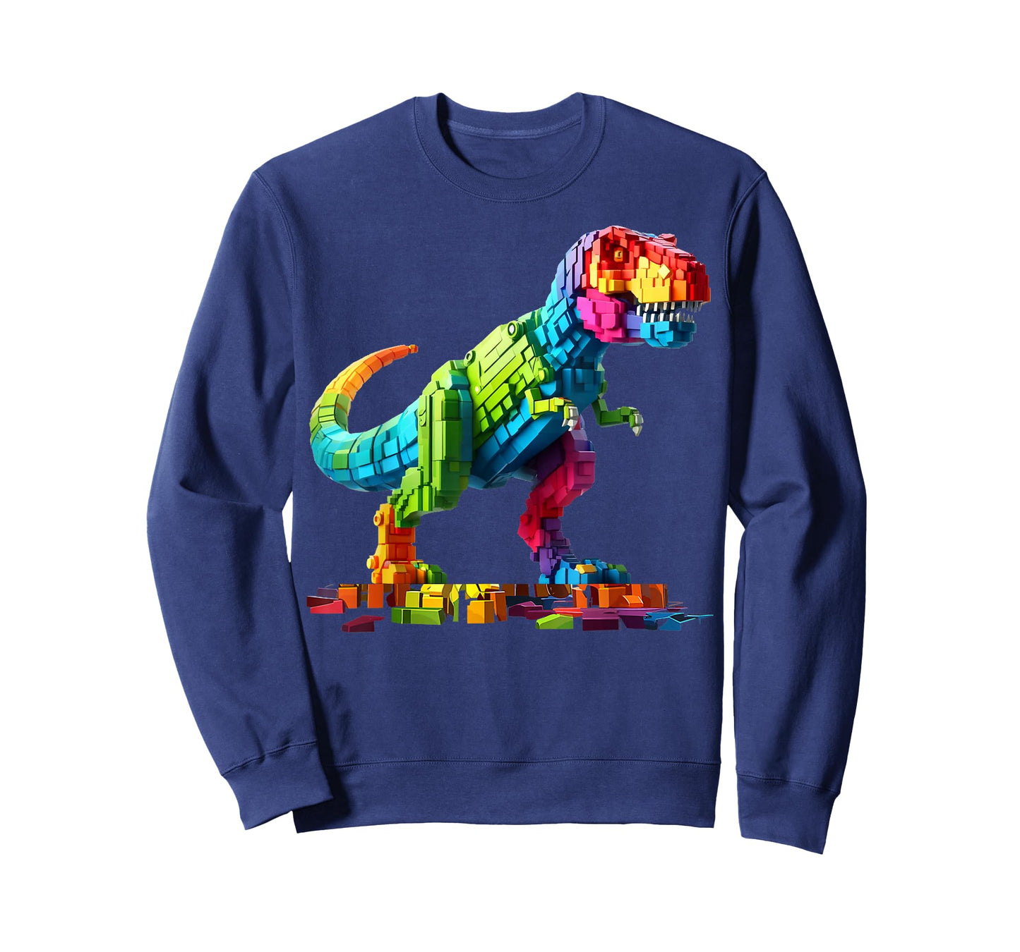 Master Builder Dinosaur Bricks Blocks Dino Toys Gifts T Rex T-Shirt