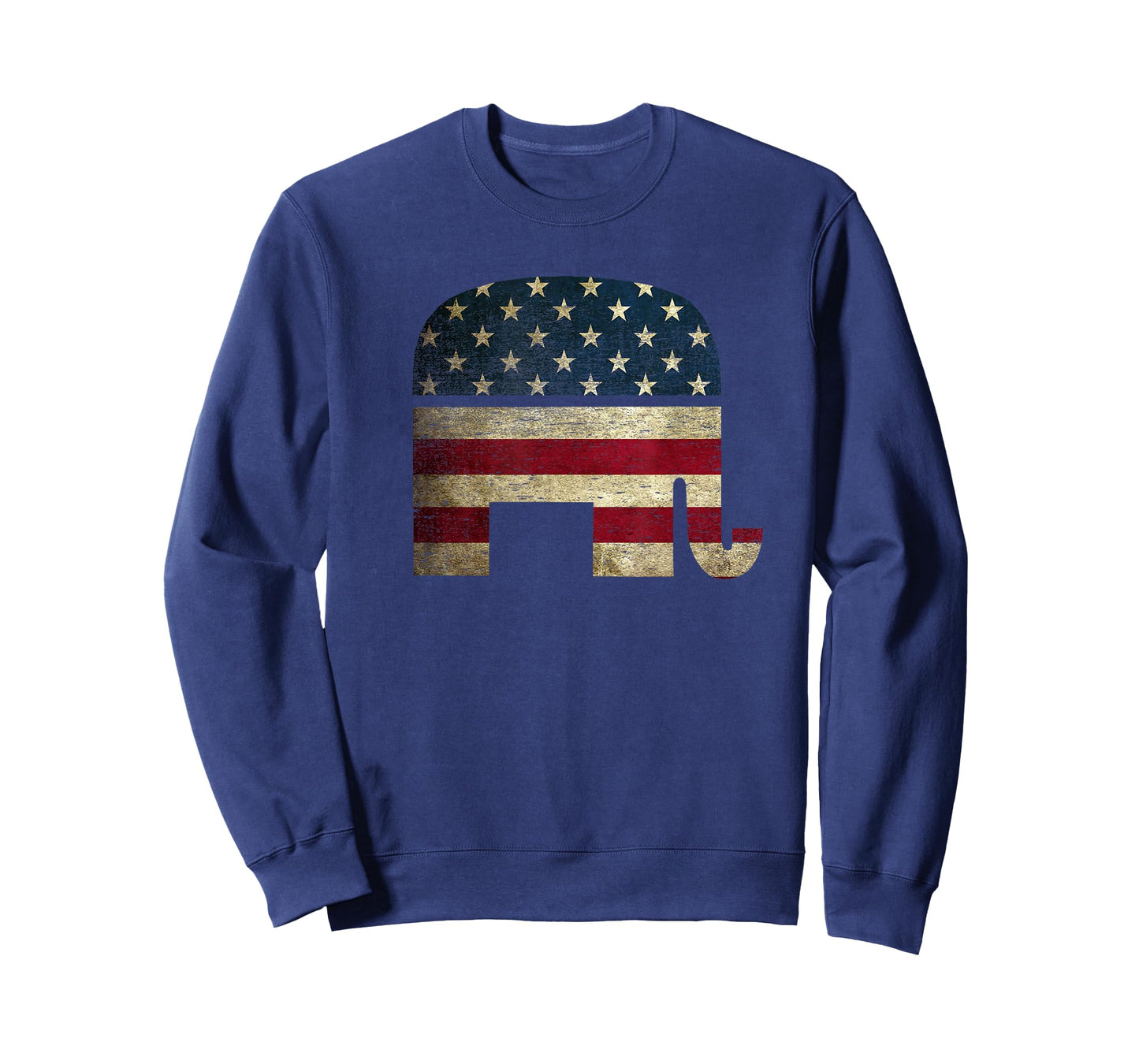 Patriotic Elephant Shirt American Flag USA Republican Party T-Shirt