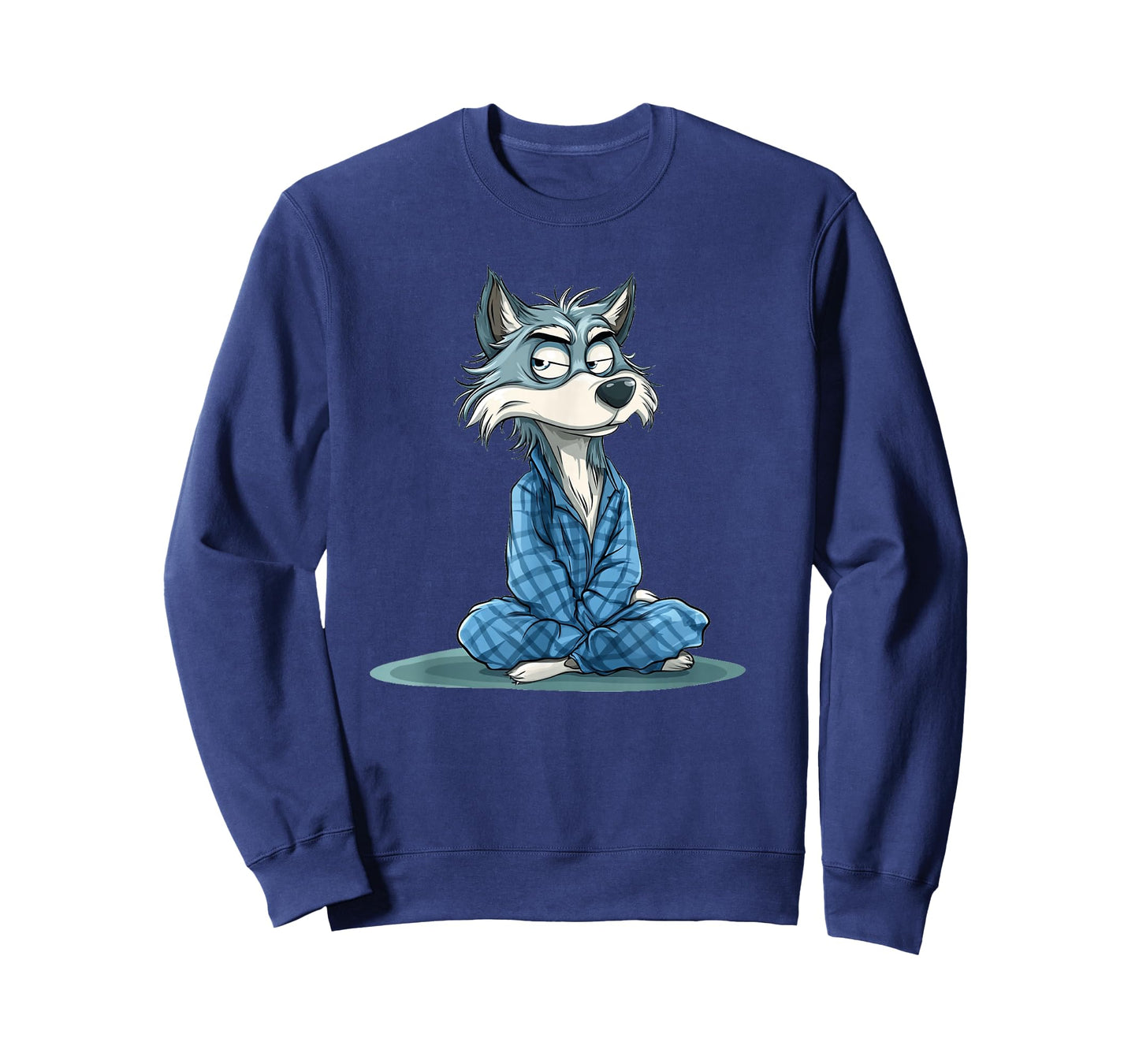 Cozy Pajama Wolf for a Relaxed Night In Costume T-Shirt