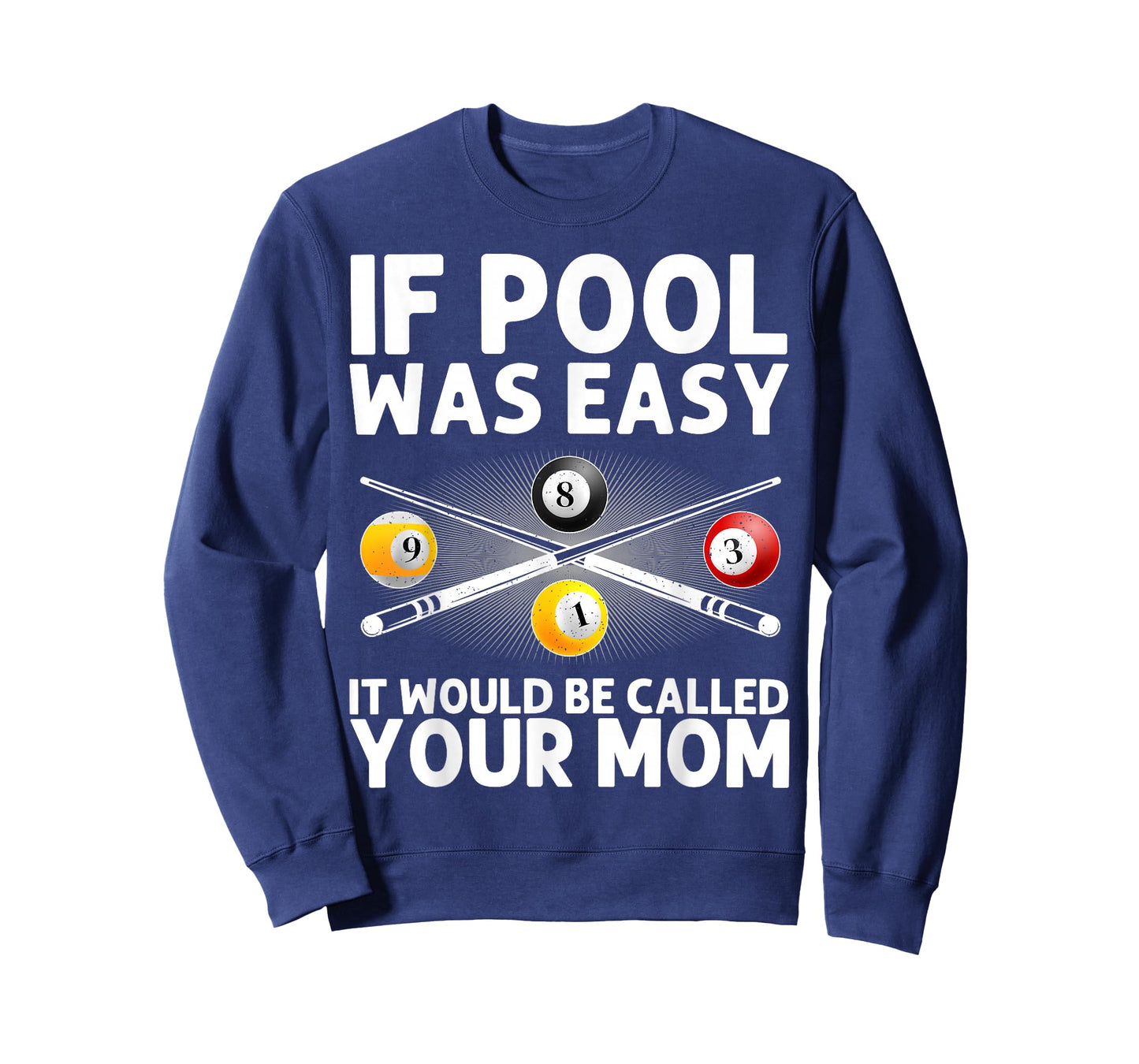 Best Pool Design for Men Women Billiards Lover Pool Player T-Shirt
