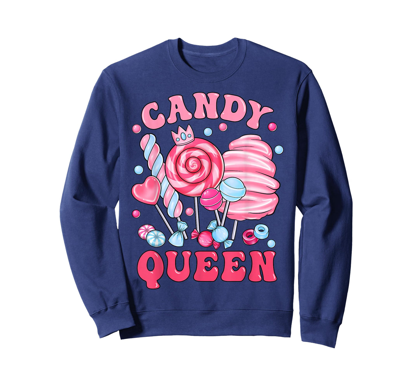 Candy Queen Cute Sweets Design for Women Girl Toddler Kids T-Shirt