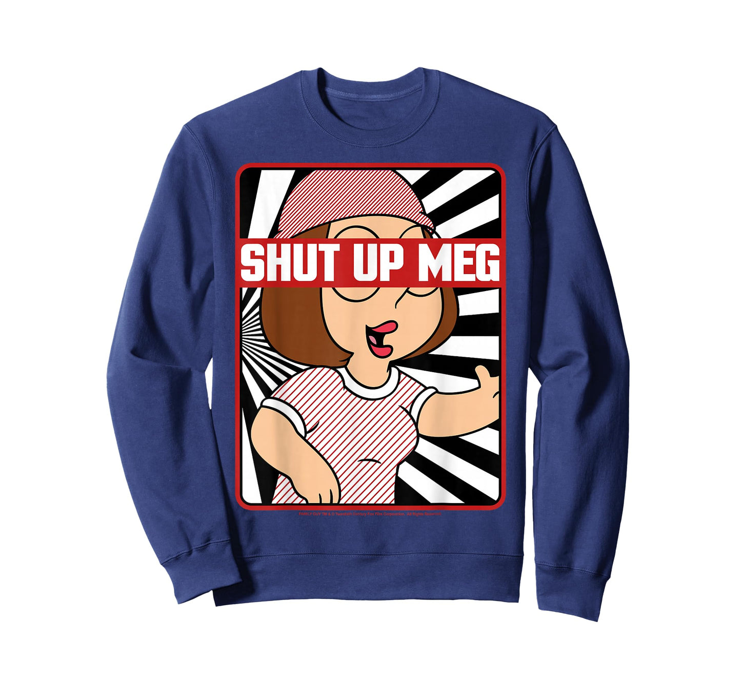 Family Guy Shut Up Meg Censure Big Chest Portrait T-Shirt