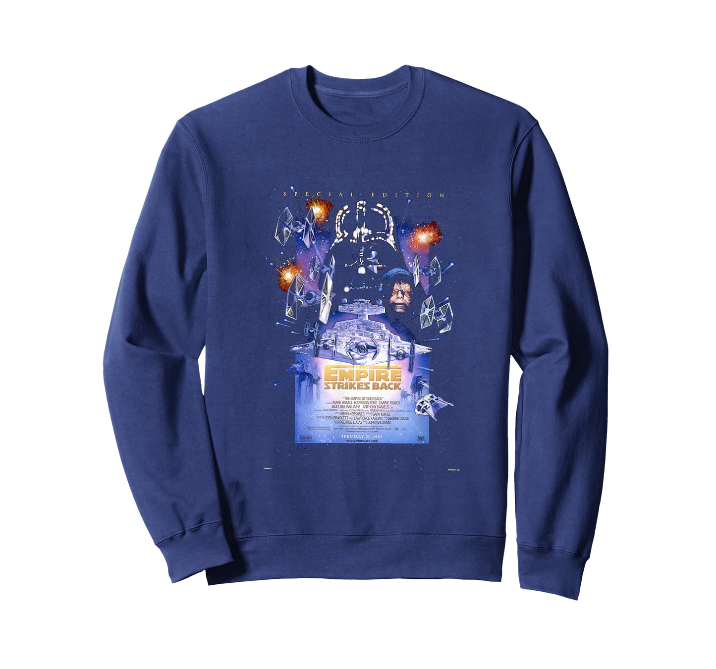 Star Wars The Empire Strikes Back Vintage Movie Poster T-Shirt