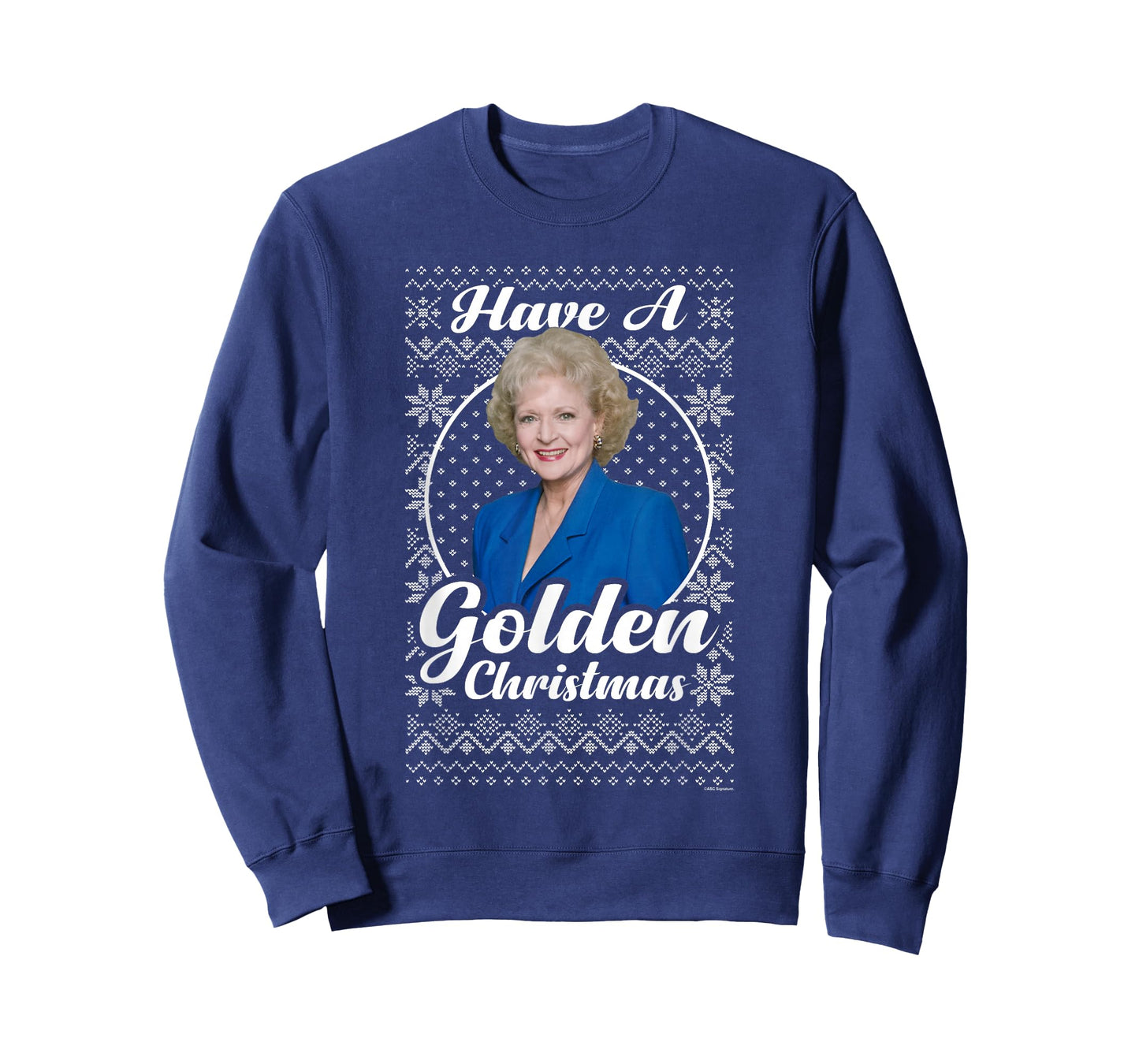The Golden Girls Iconic Rose Have A Golden Christmas Logo T-Shirt