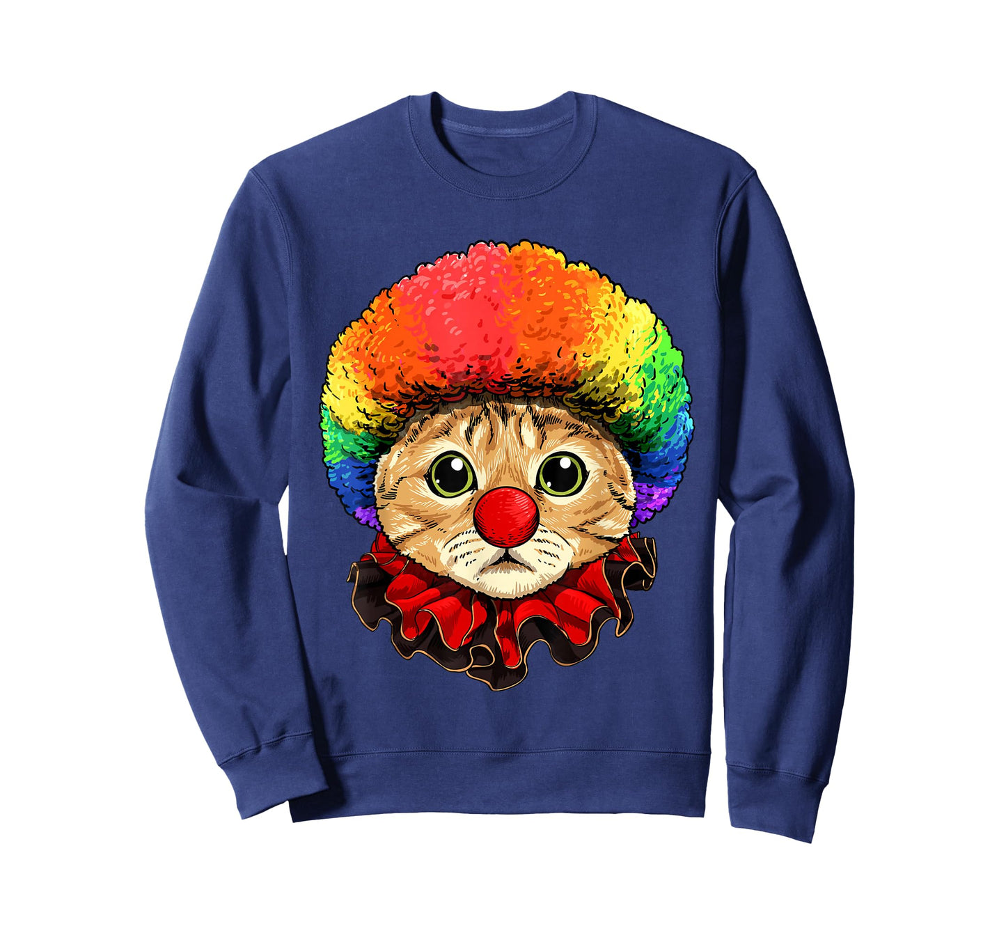 Cat Clown Feline Cat Kitten Circus T-Shirt