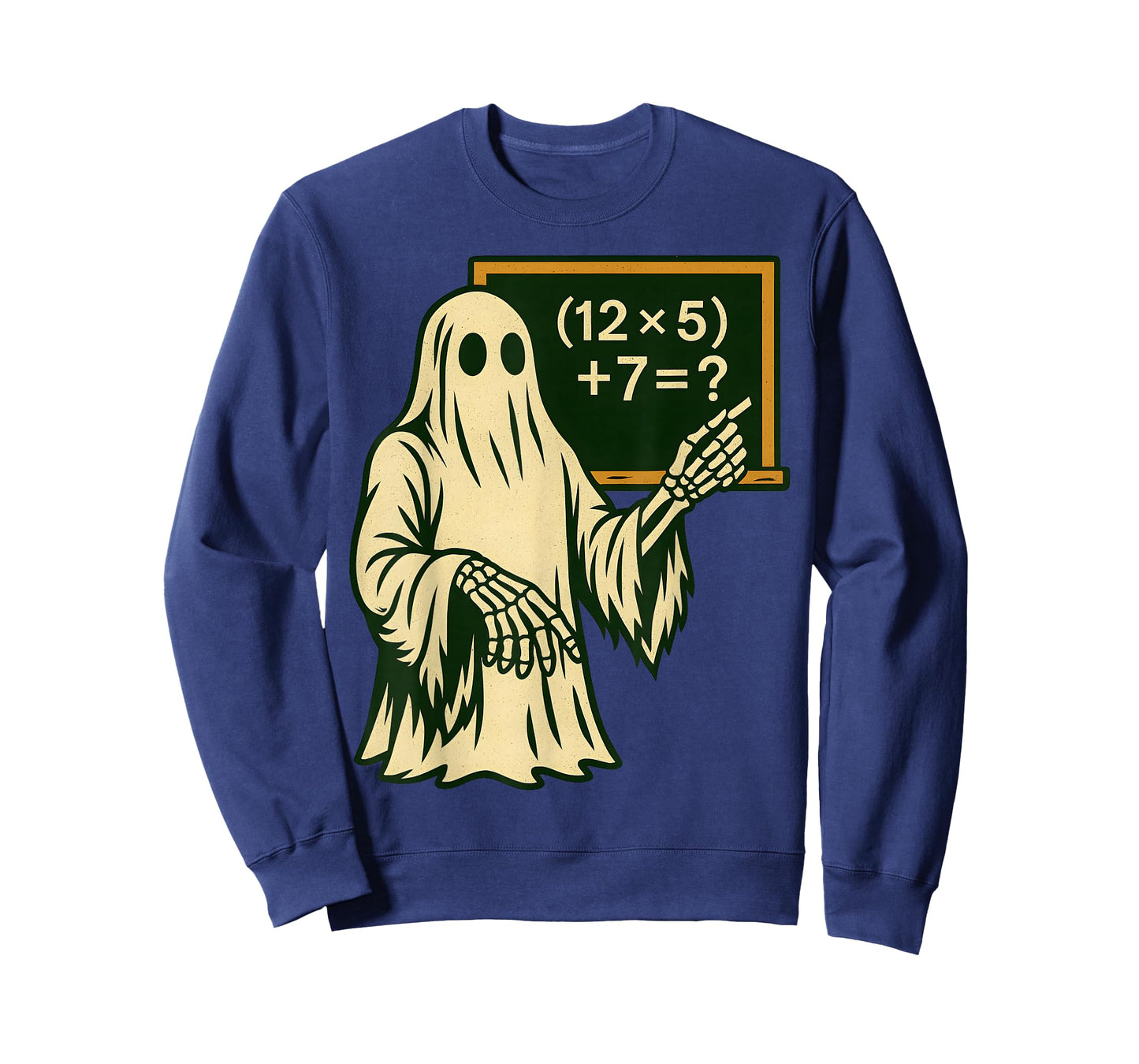 67 Teacher Halloween Ghost Six Seven Meme Brainrot Math Joke T-Shirt
