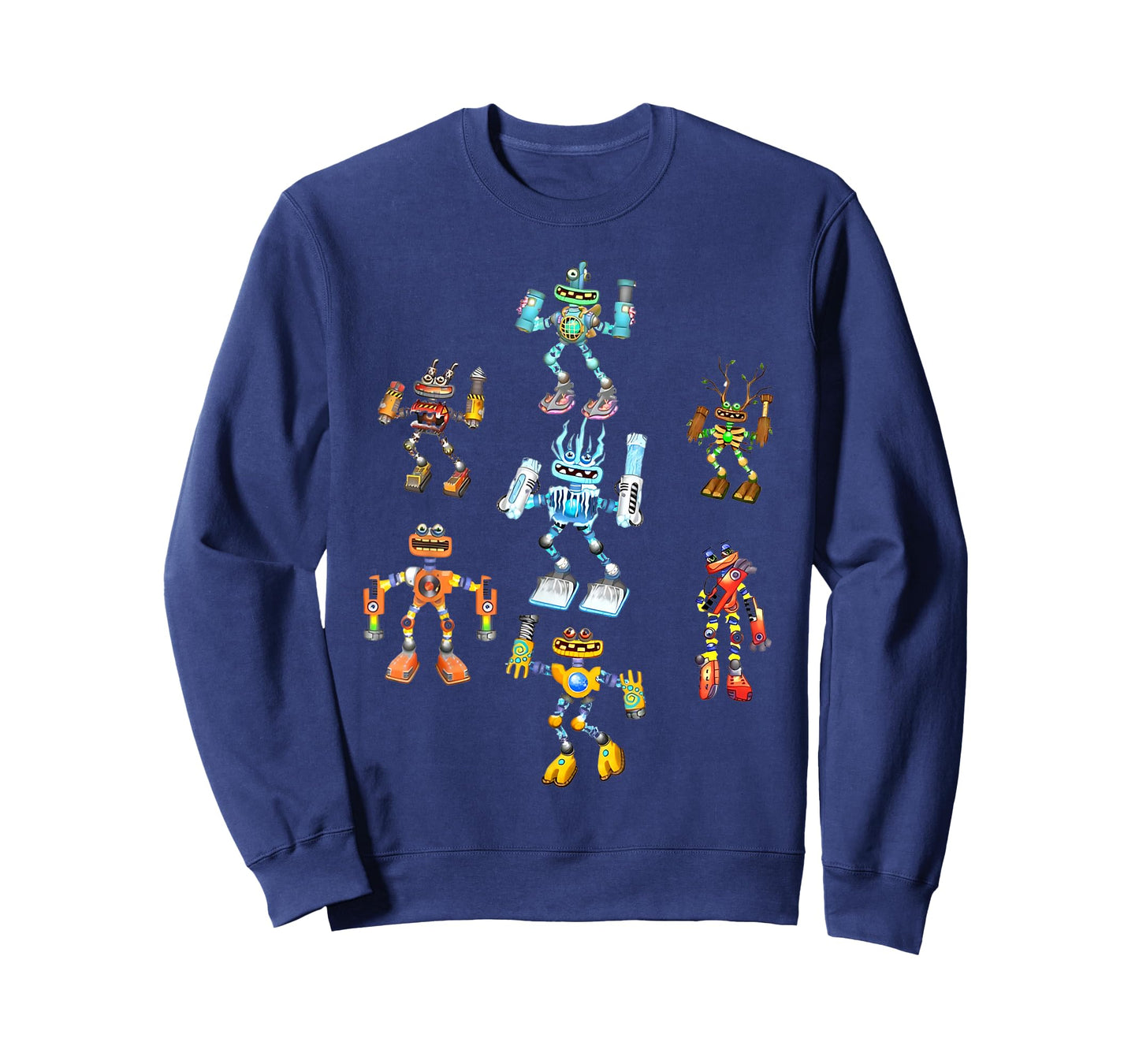Singing Monsters Plush Robots Costume For Men And Women T-Shirt
