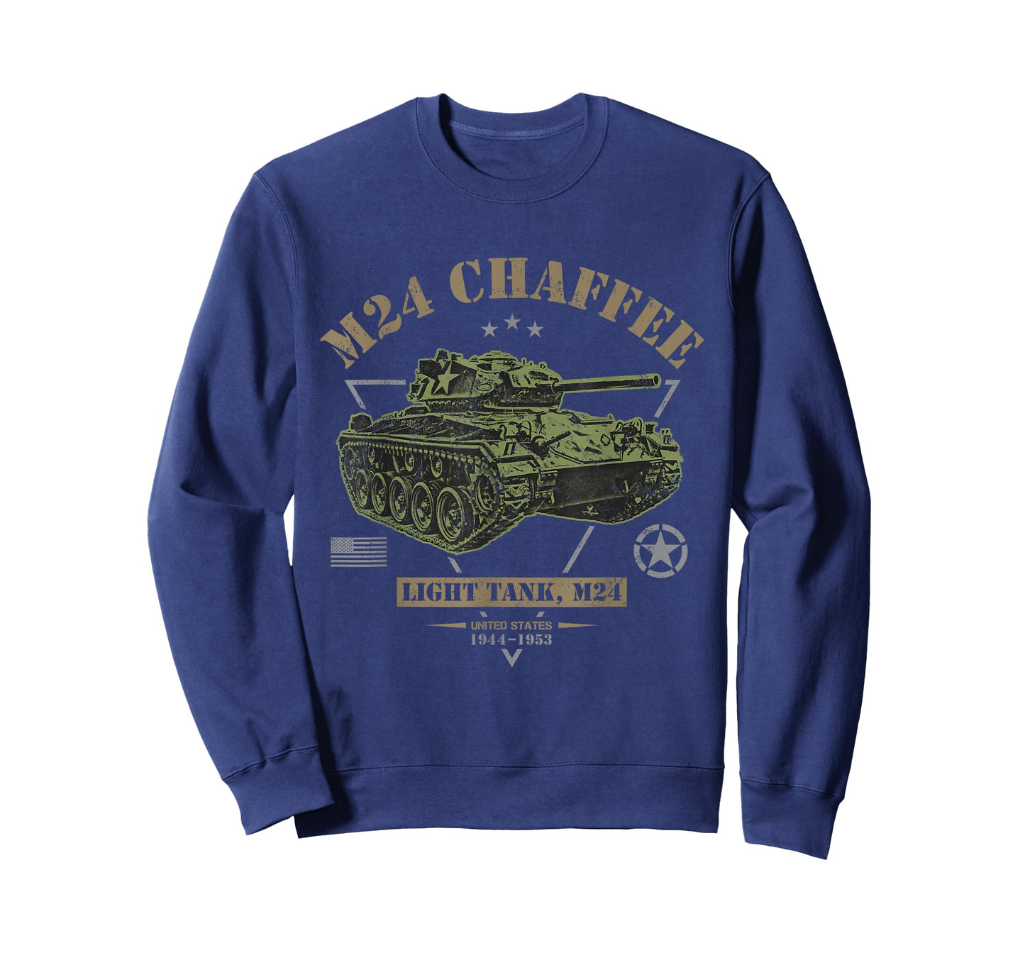 M24 Chaffee WW2 Tank T-Shirt
