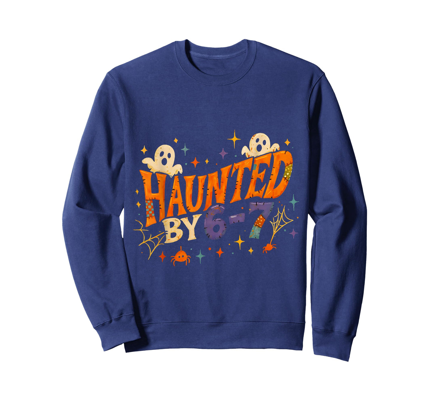 Haunted by 67 Funny Halloween Spooky Design T-Shirt