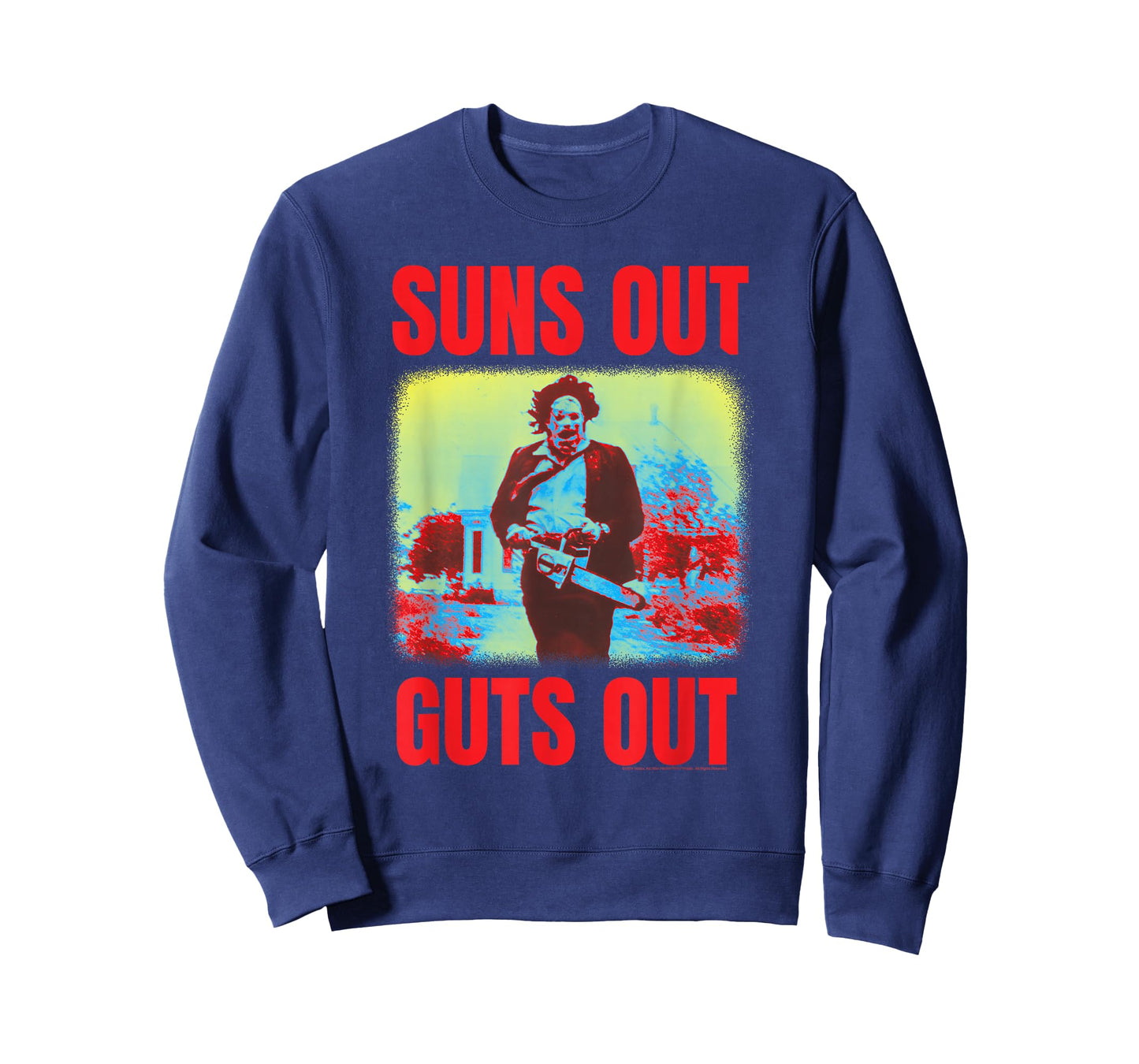 The Texas Chainsaw Massacre Suns Out Guts Out Horror T-Shirt