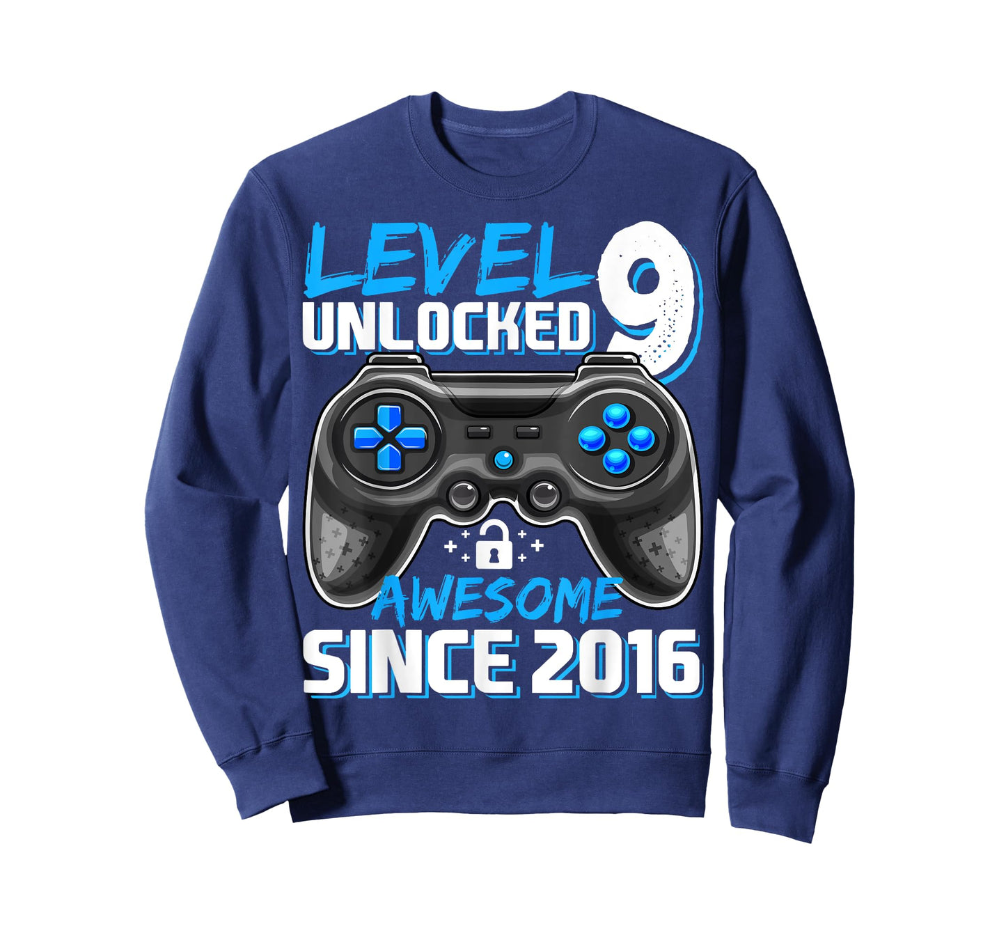 9th Birthday Boy Level 9 Gamer 9 Year Video Game Party T-Shirt