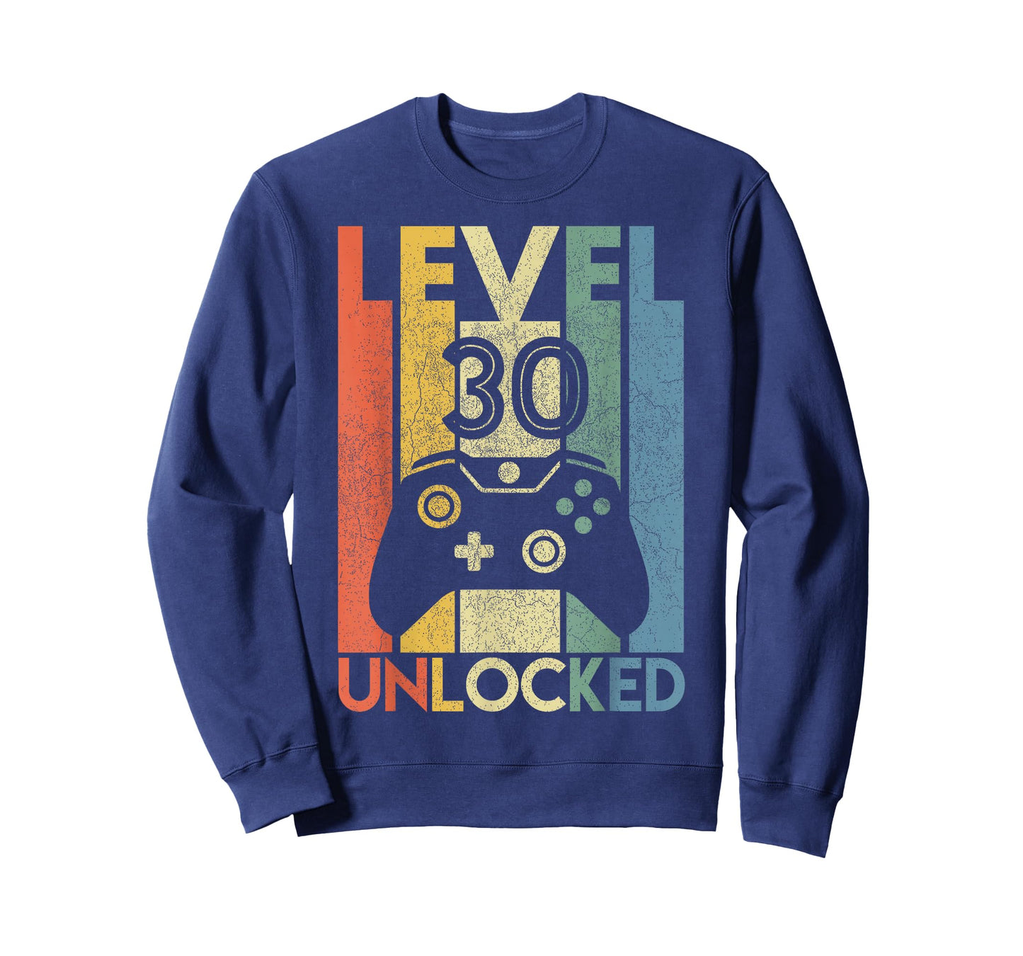 Level 30 Unlocked Funny Video Gamer 30th Birthday Gift T-Shirt